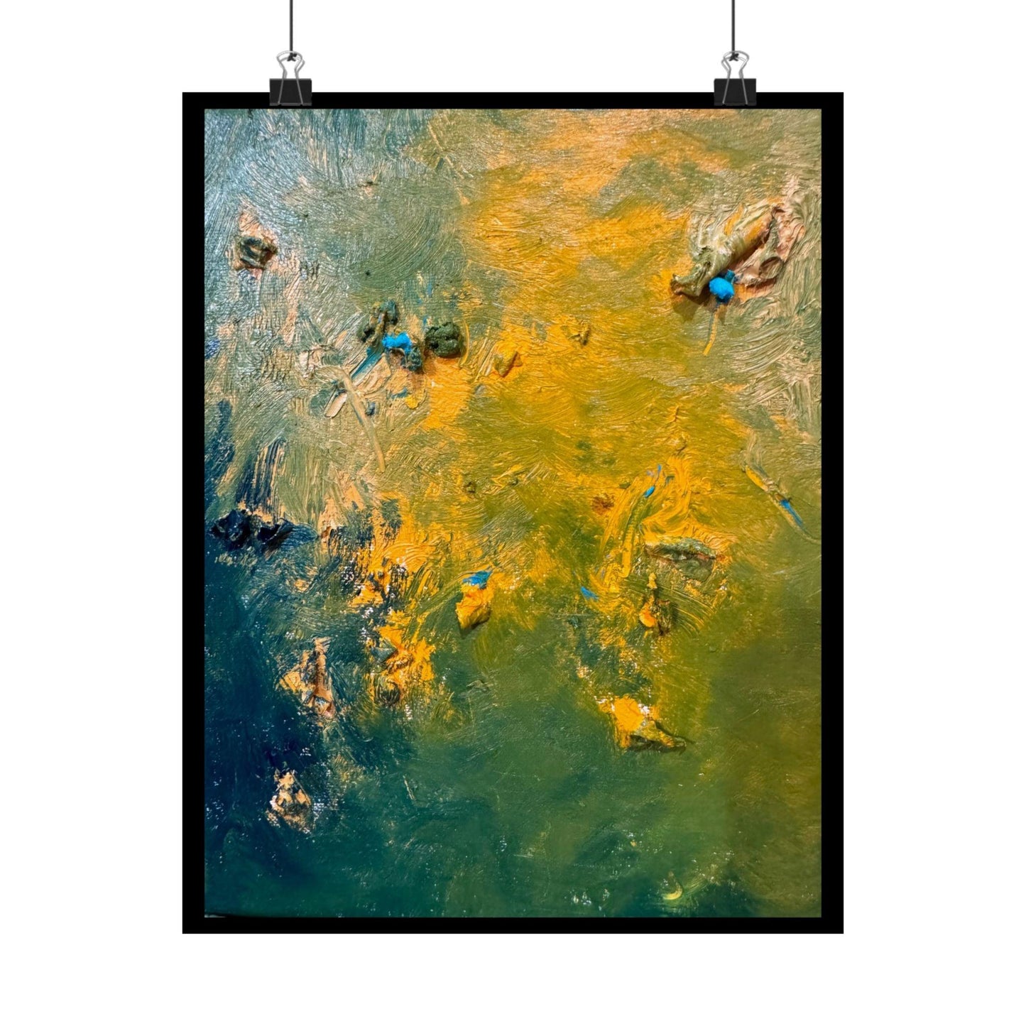 Vertical Posters - Abstract Painting Print by Katya Montes - Katya Montes Art