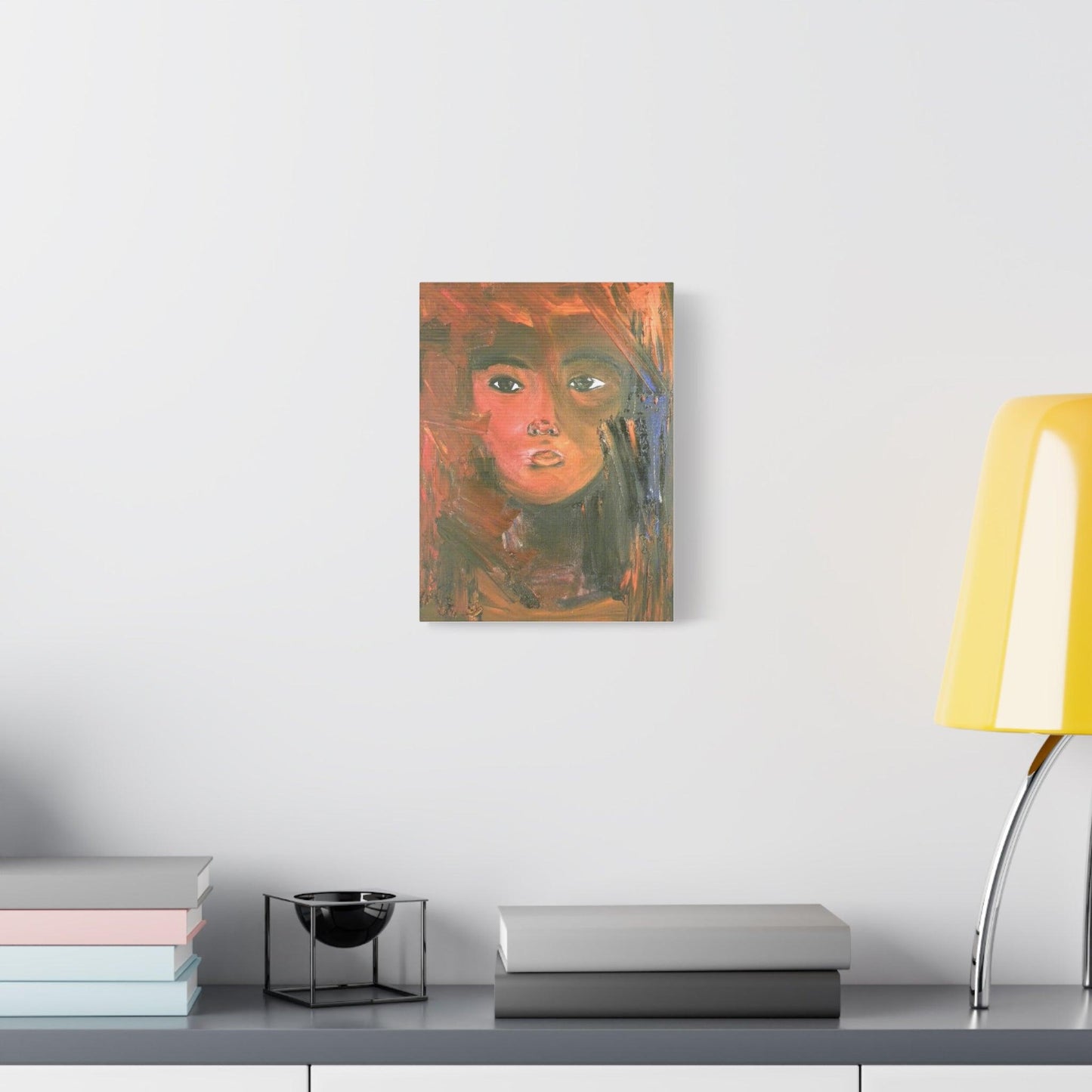 Emergence - Portrait Expressionism - Canvas Print - Katya Montes Art