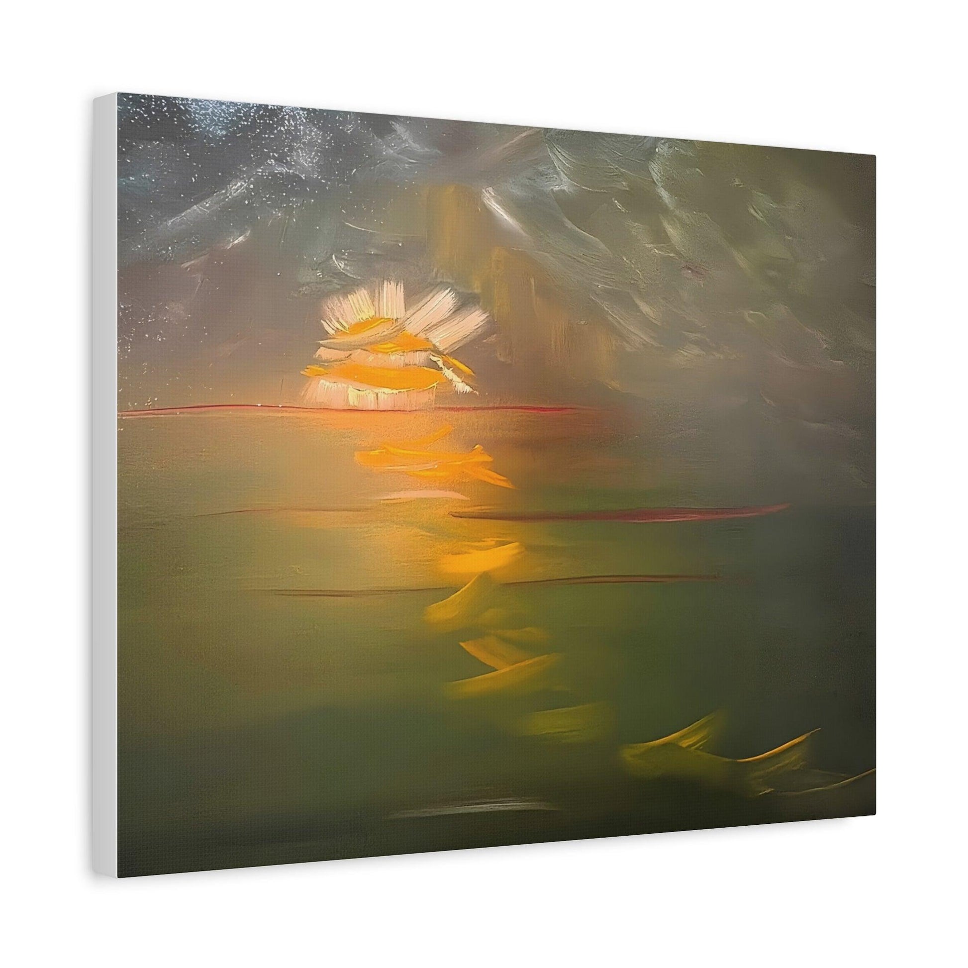 Calming Abstract Painting No.300 - Canvas Print - Katya Montes Art - Katya Montes Art