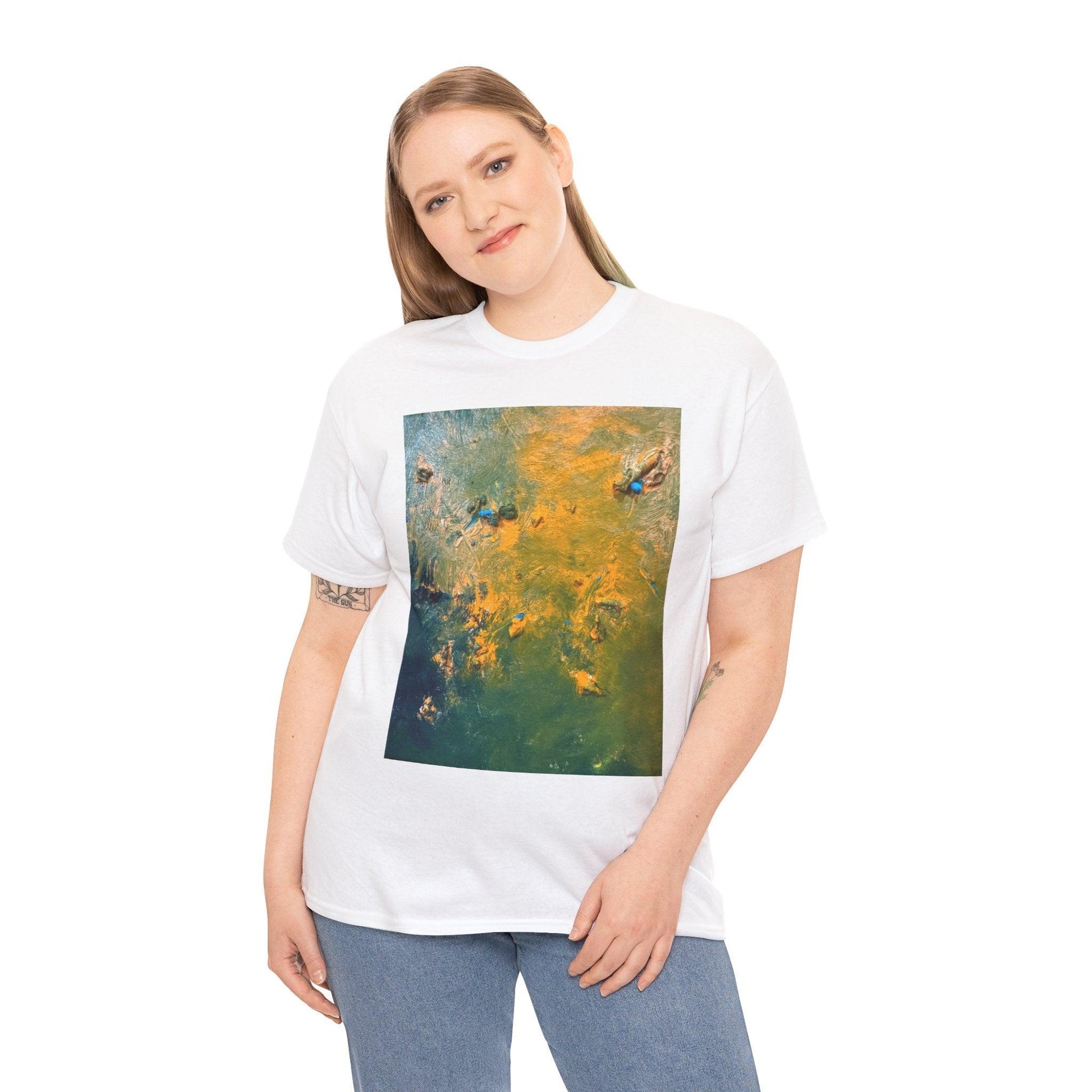 Abstract Art T-Shirt by Katya Montes - Katya Montes Art