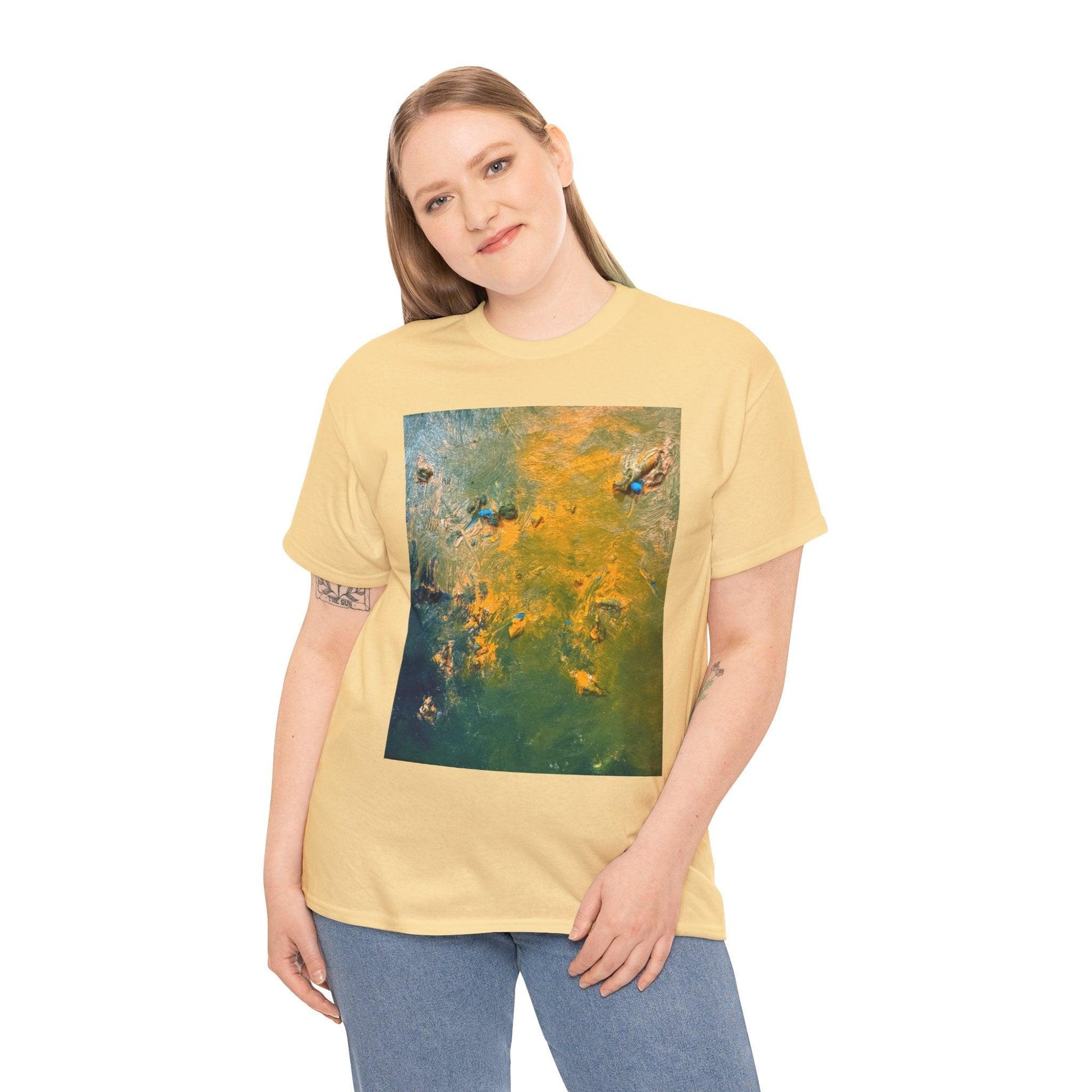 Abstract Art T-Shirt by Katya Montes - Katya Montes Art