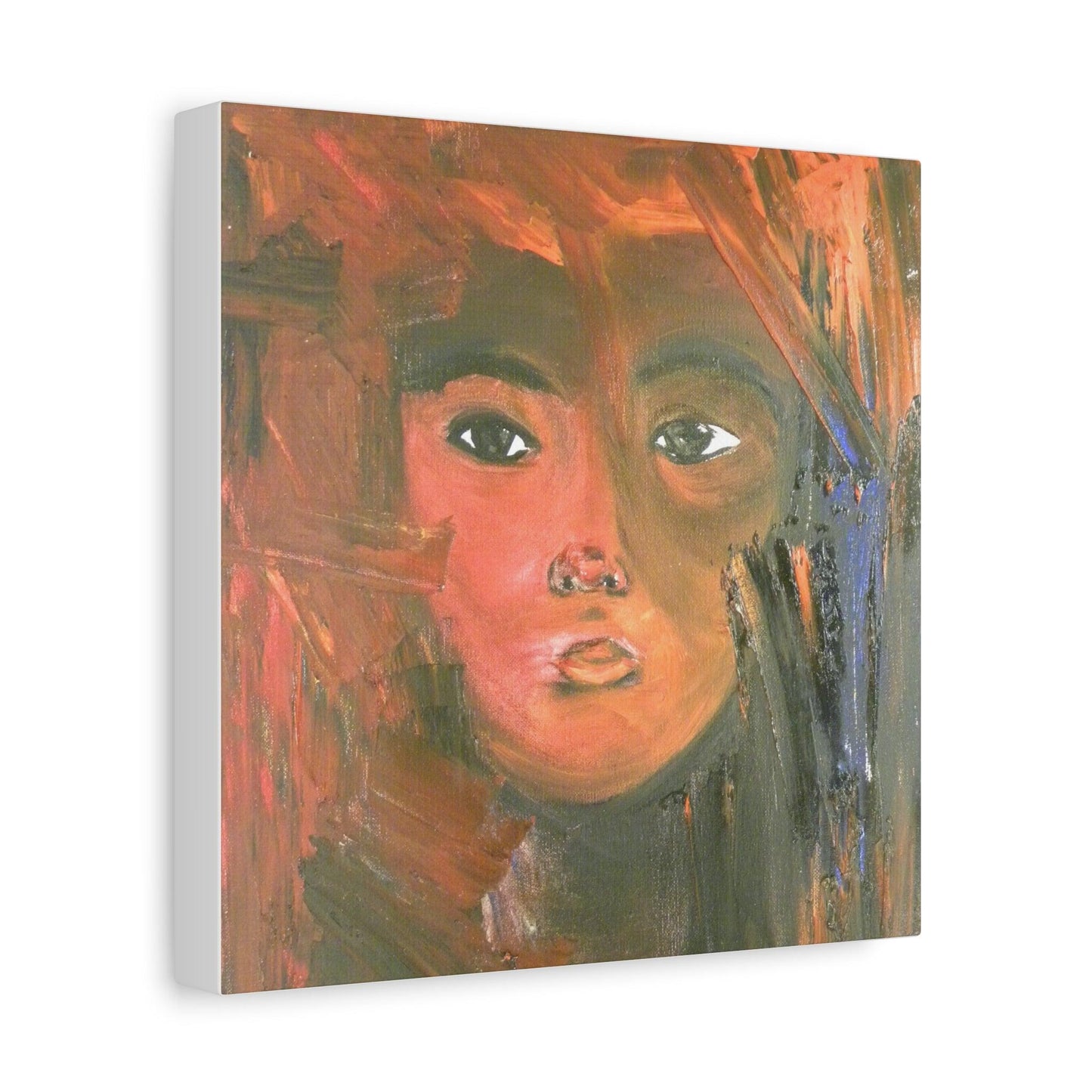 Emergence - Portrait Expressionism - Canvas Print - Katya Montes Art