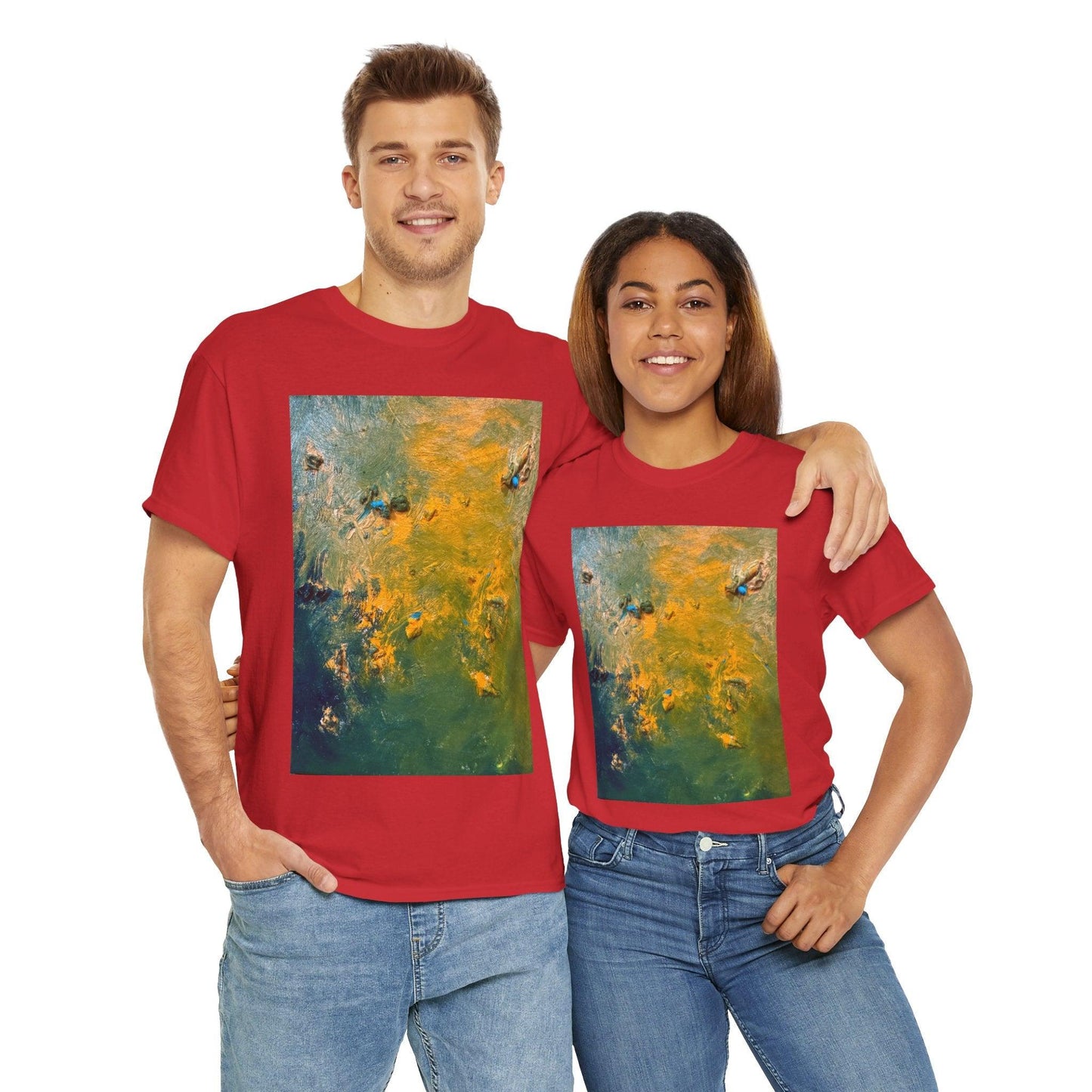 Abstract Art T-Shirt by Katya Montes - Katya Montes Art