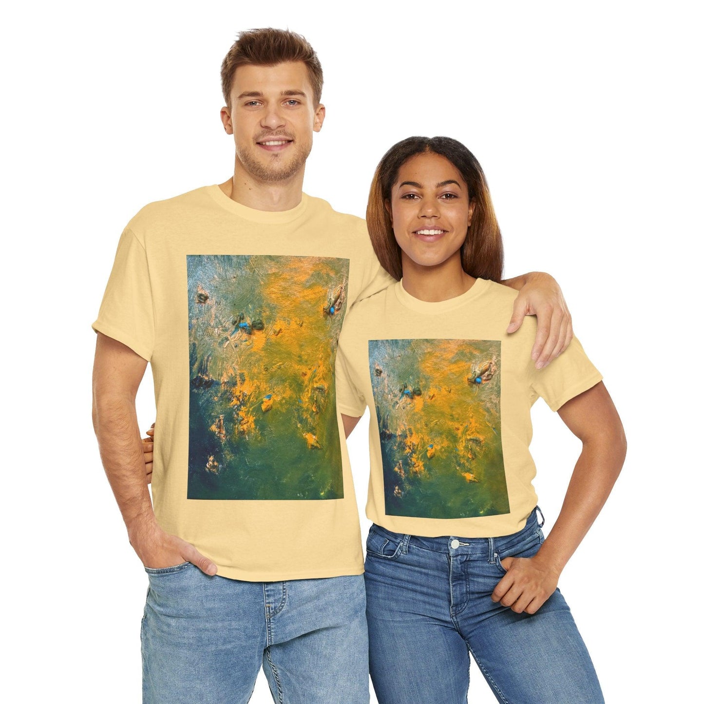 Abstract Art T-Shirt by Katya Montes - Katya Montes Art