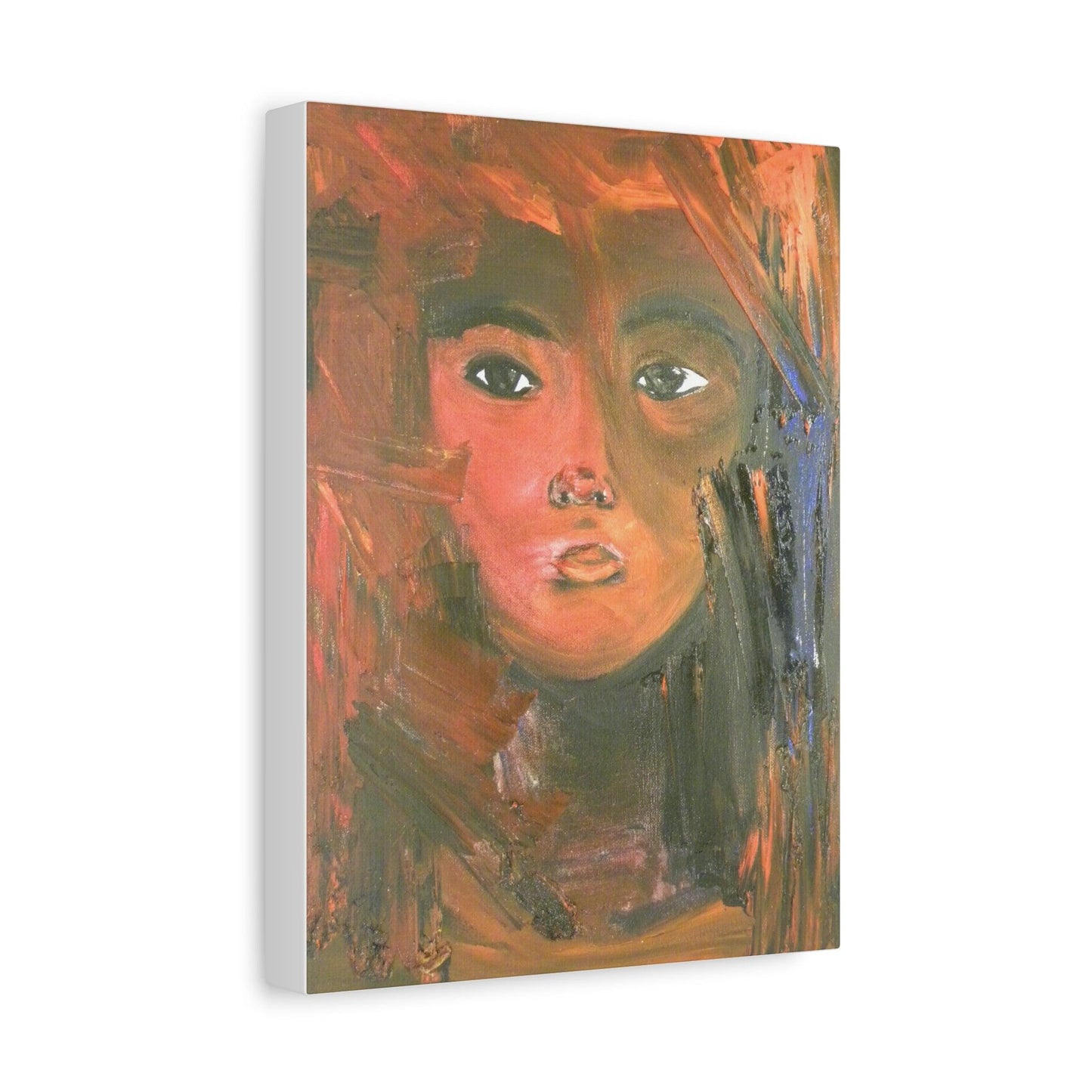 Emergence - Portrait Expressionism - Canvas Print - Katya Montes Art