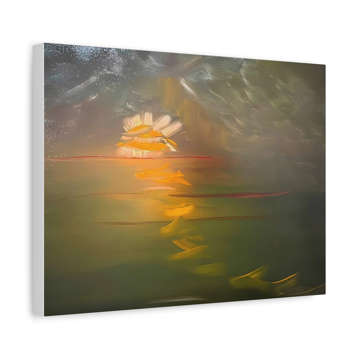 Calming Abstract Painting No.300 - Canvas Print - Katya Montes Art - Katya Montes Art