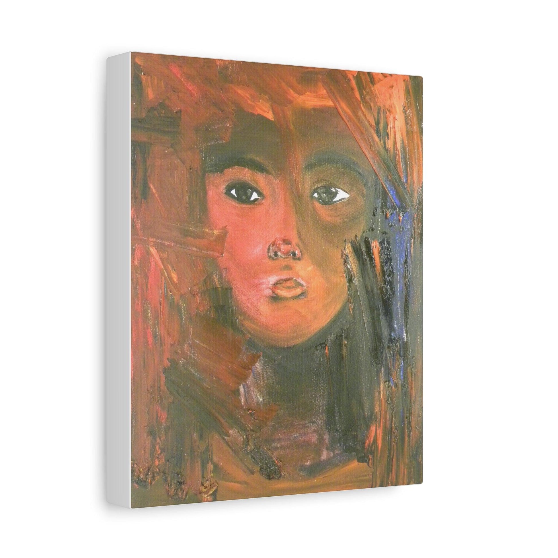 Emergence - Portrait Expressionism - Canvas Print - Katya Montes Art