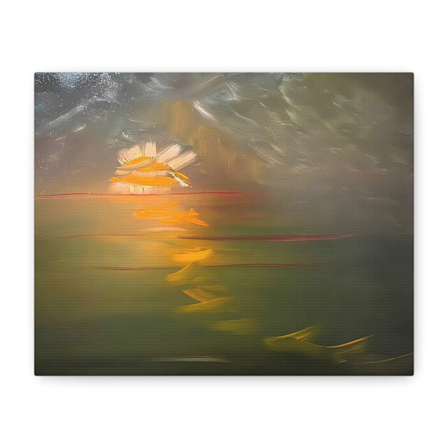 Calming Abstract Painting No.300 - Canvas Print - Katya Montes Art - Katya Montes Art