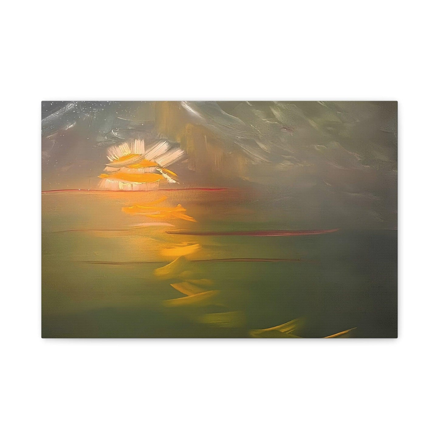 Calming Abstract Painting No.300 - Canvas Print - Katya Montes Art - Katya Montes Art