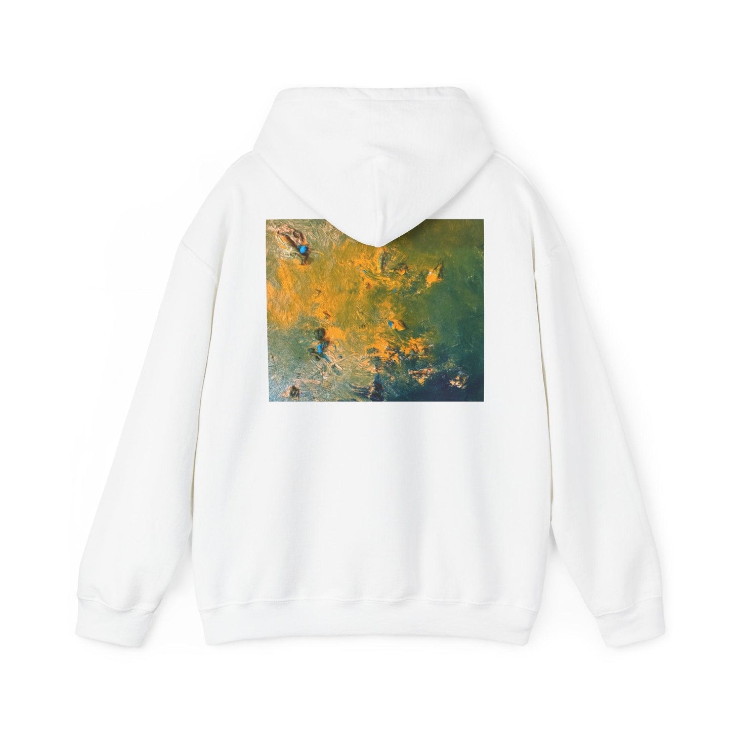 Abstract Painting Hooded Sweatshirt by Katya Montes - Katya Montes Art