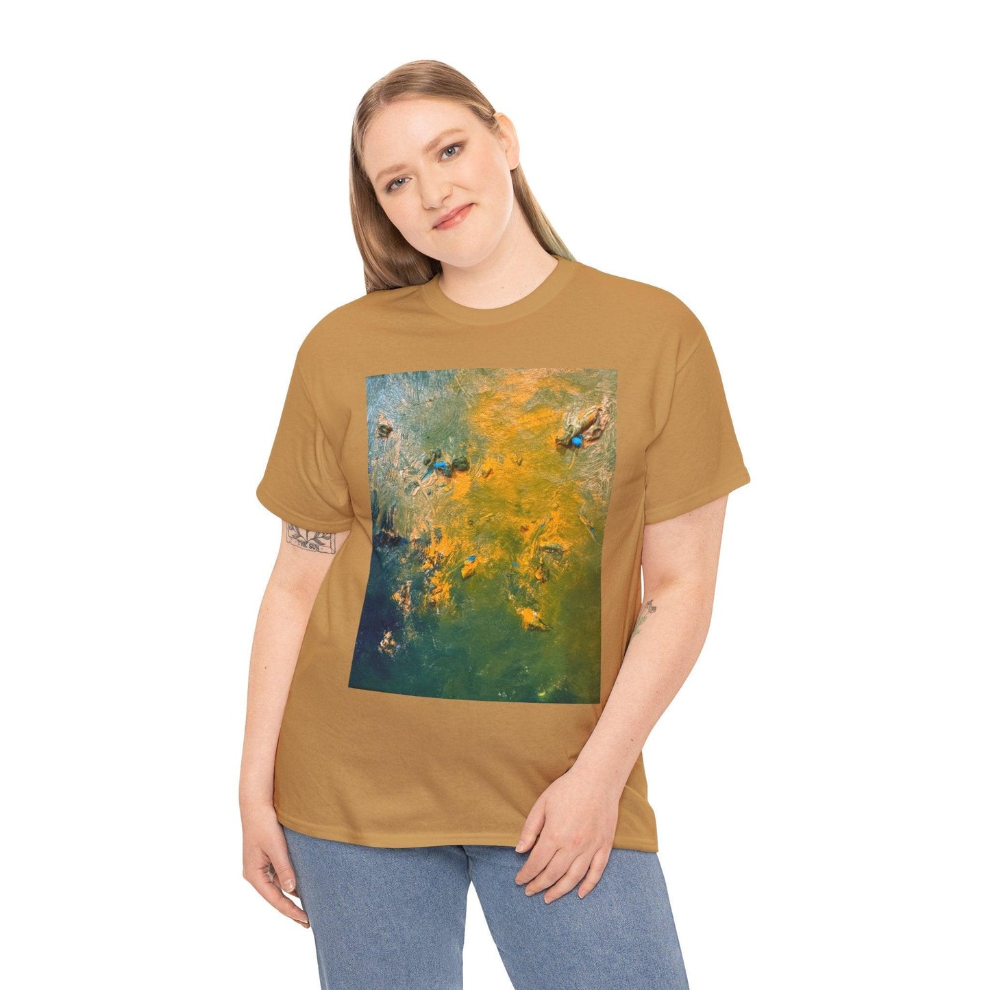 Abstract Art T-Shirt by Katya Montes - Katya Montes Art