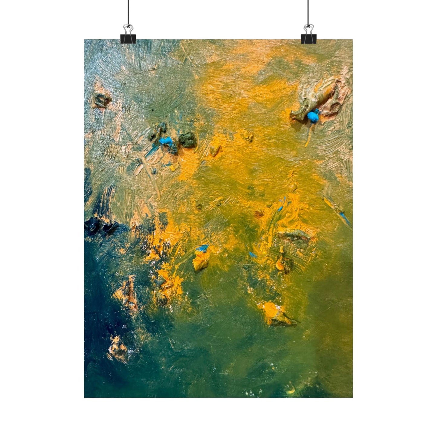 Vertical Posters - Abstract Painting Print by Katya Montes - Katya Montes Art