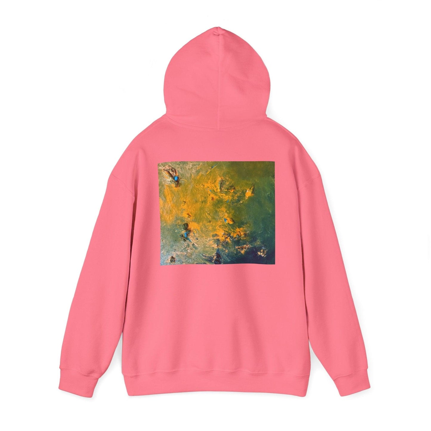 Abstract Painting Hooded Sweatshirt by Katya Montes - Katya Montes Art