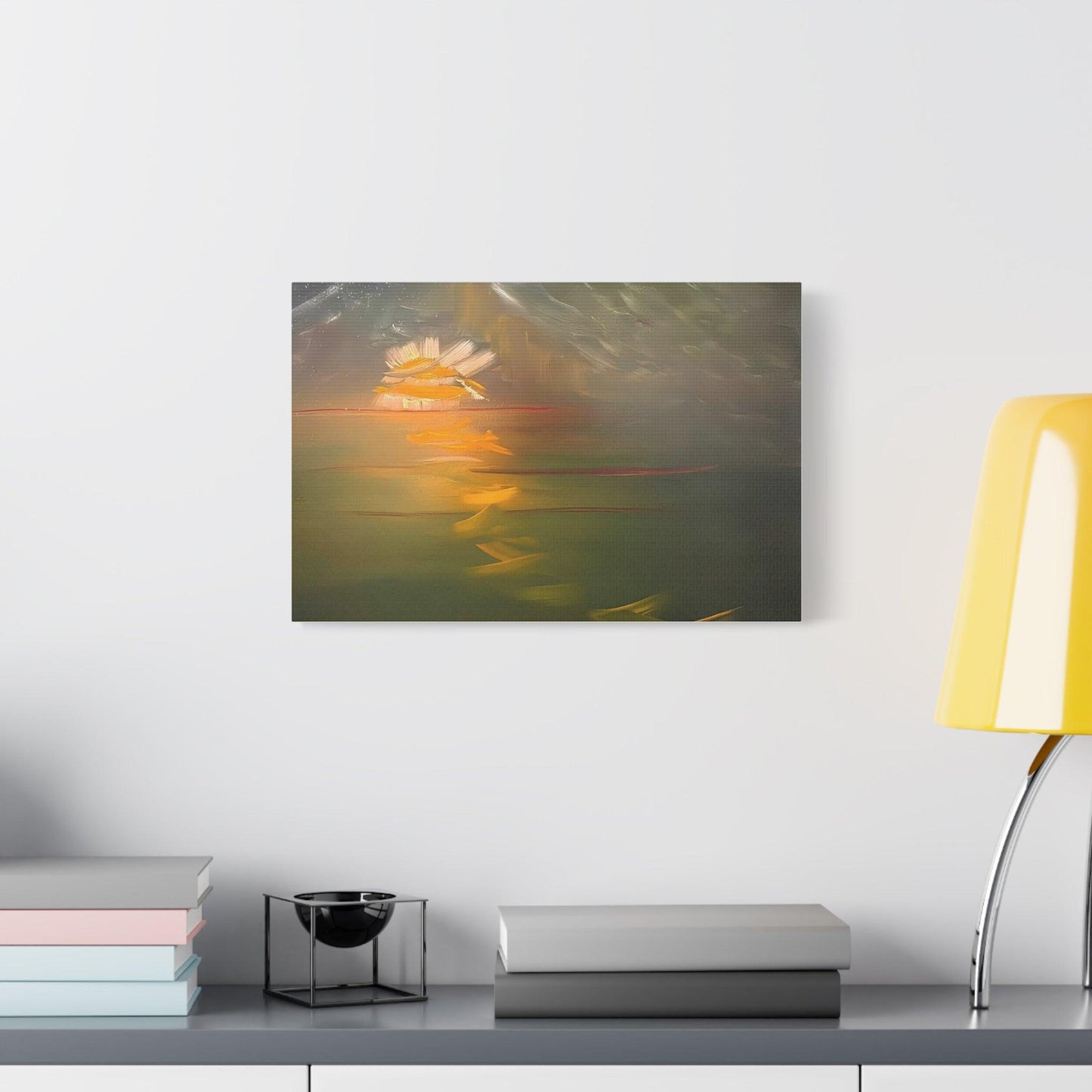 Calming Abstract Painting No.300 - Canvas Print - Katya Montes Art - Katya Montes Art