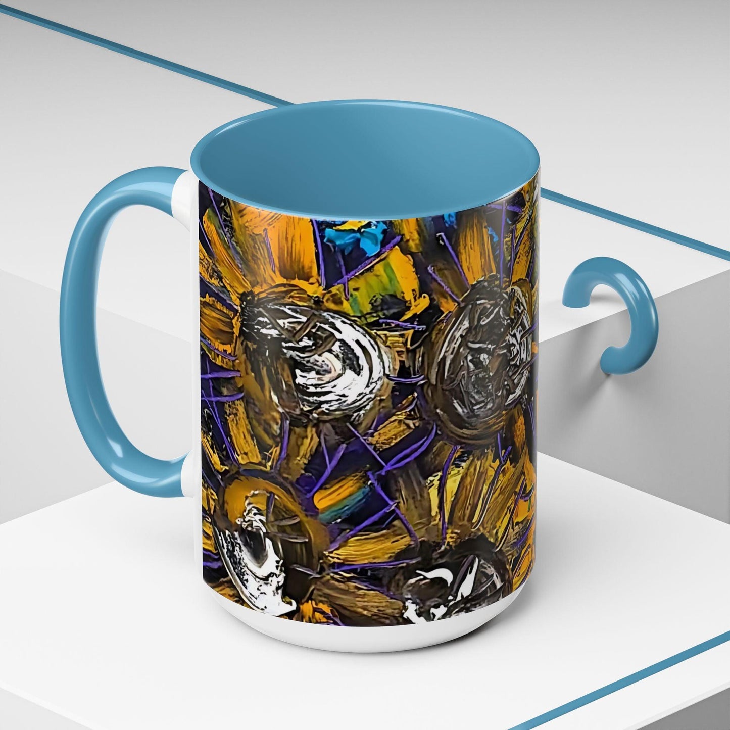 Sunflowers - Coffee Mug (11, 15oz) - Katya Montes Art