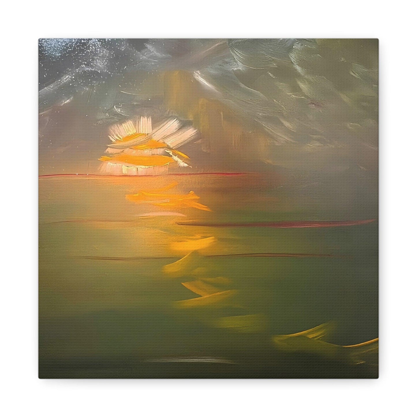 Calming Abstract Painting No.300 - Canvas Print - Katya Montes Art - Katya Montes Art