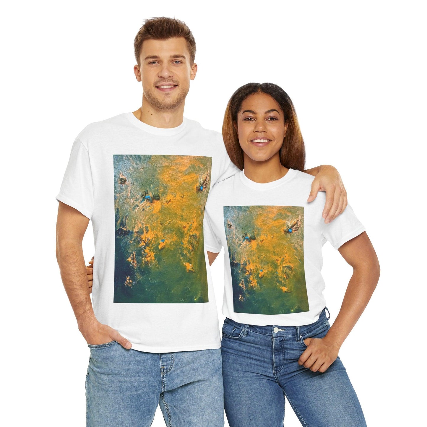 Abstract Art T-Shirt by Katya Montes - Katya Montes Art