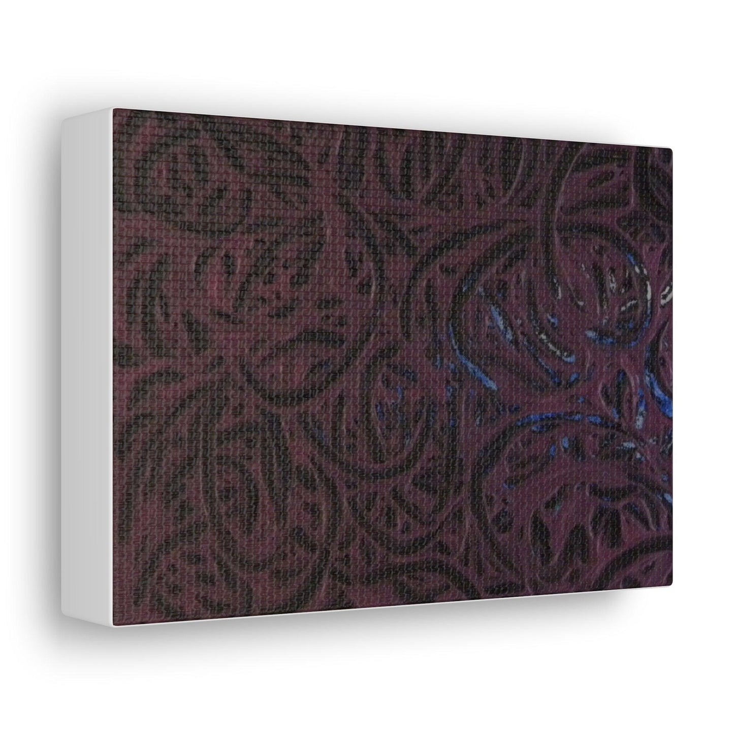 Purple Madness - Abstract - Canvas Artwork Gallery Wrap - Katya Montes Art