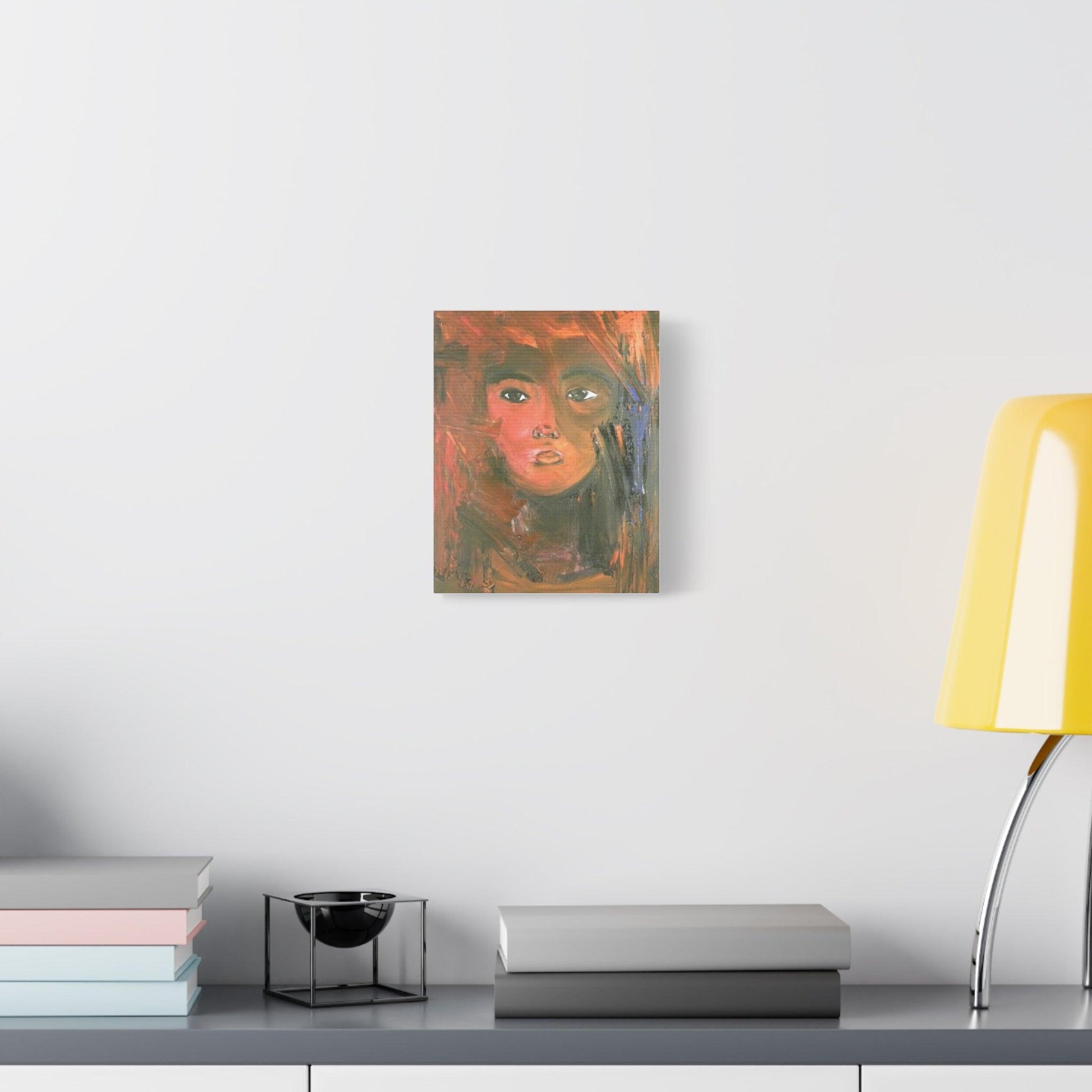 Emergence - Portrait Expressionism - Canvas Print - Katya Montes Art