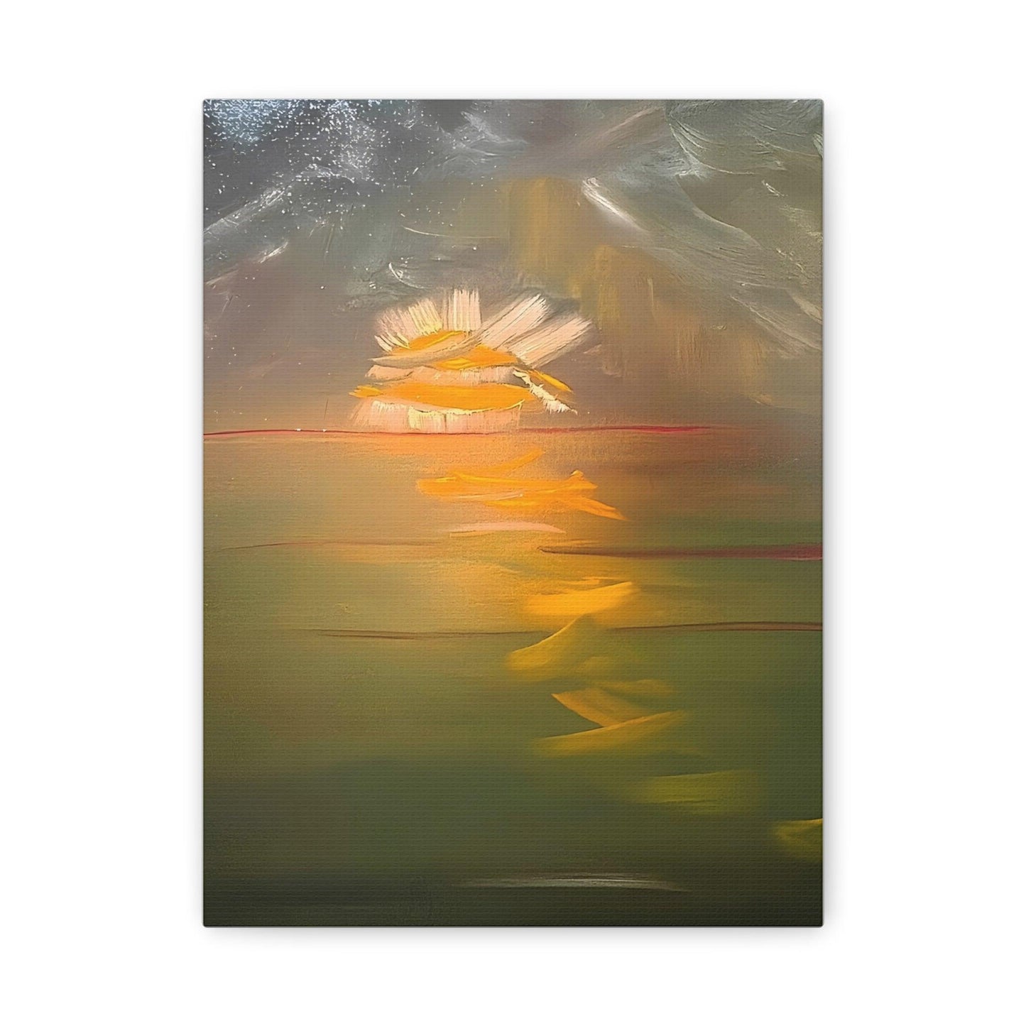 Calming Abstract Painting No.300 - Canvas Print - Katya Montes Art - Katya Montes Art