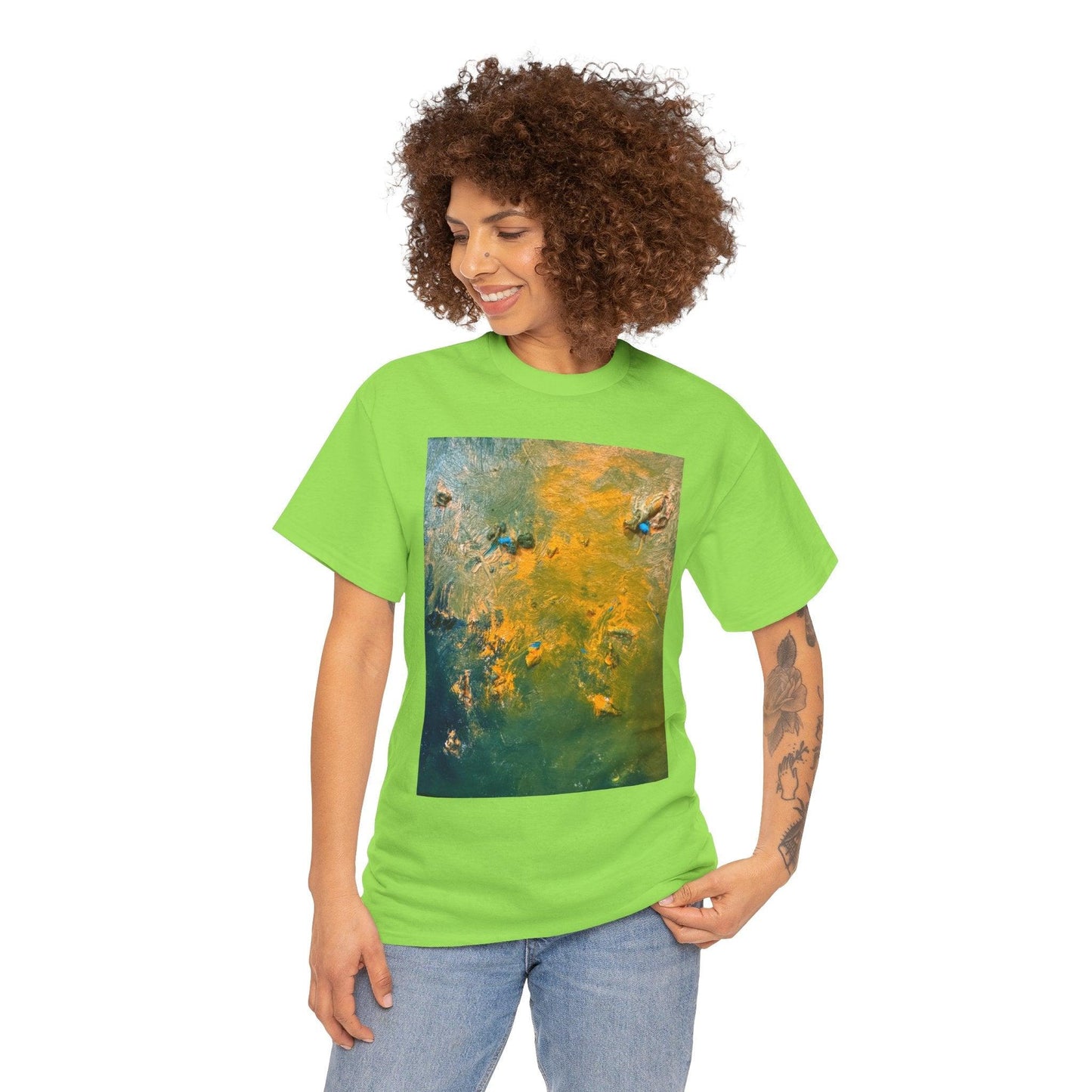 Abstract Art T-Shirt by Katya Montes - Katya Montes Art