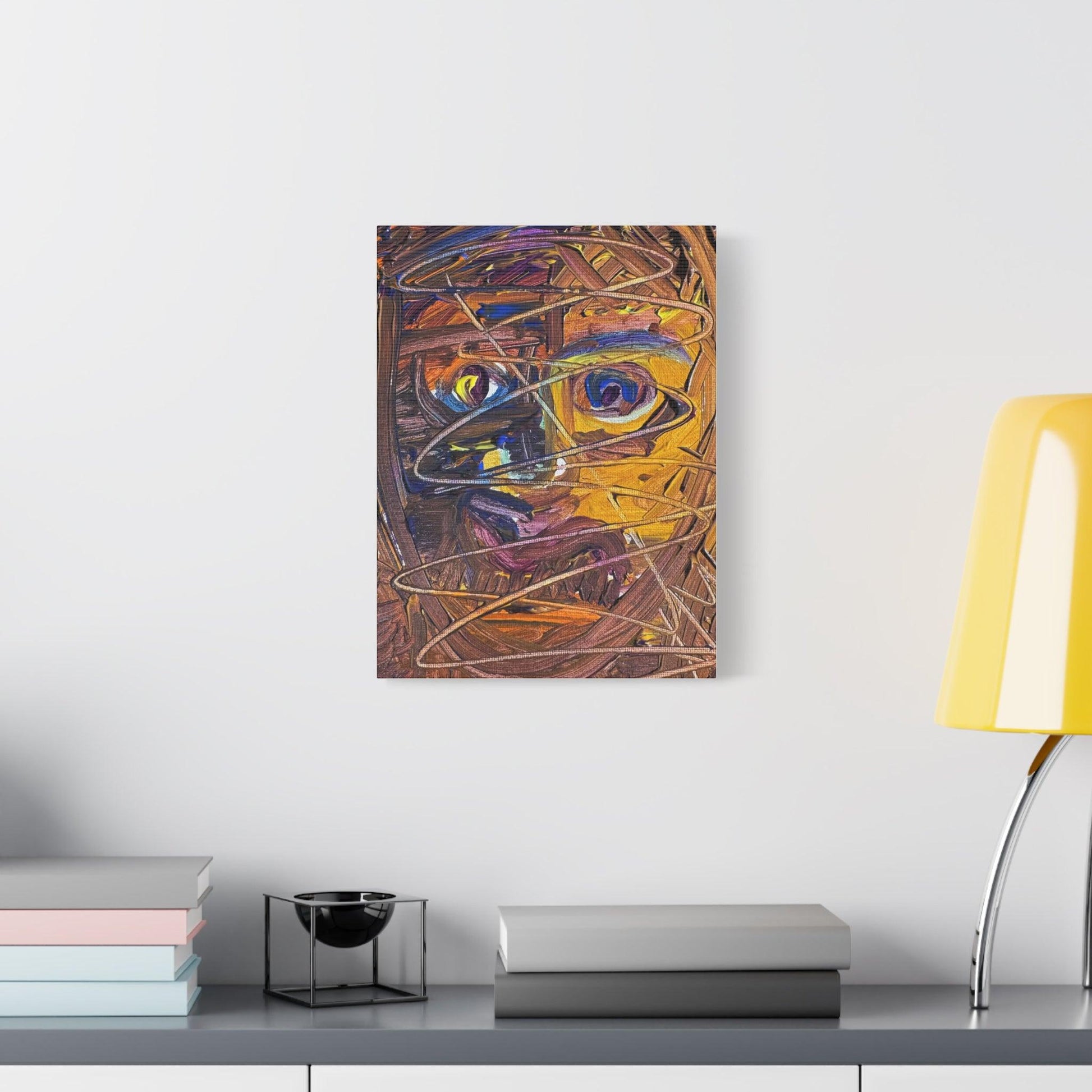 Canvas Print - Autumn Portrait - Expressionism - Katya Montes Art