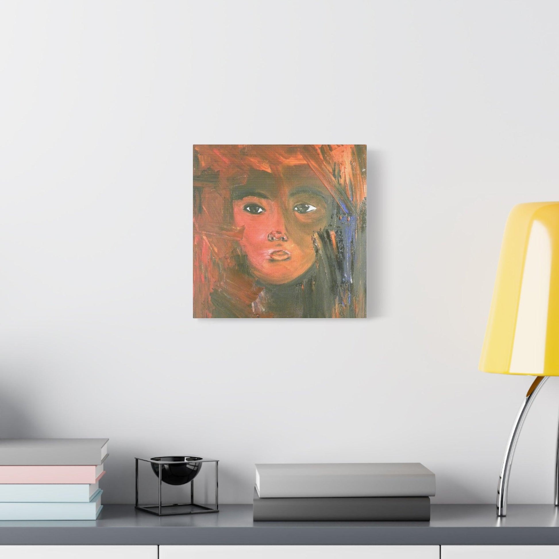 Emergence - Portrait Expressionism - Canvas Print - Katya Montes Art