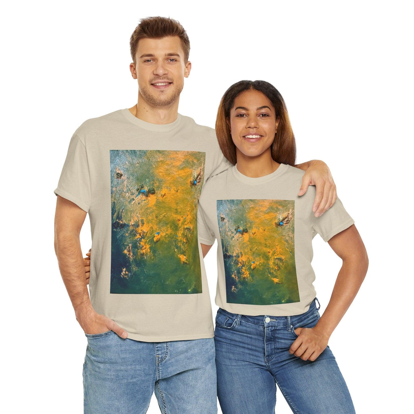 Abstract Art T-Shirt by Katya Montes - Katya Montes Art