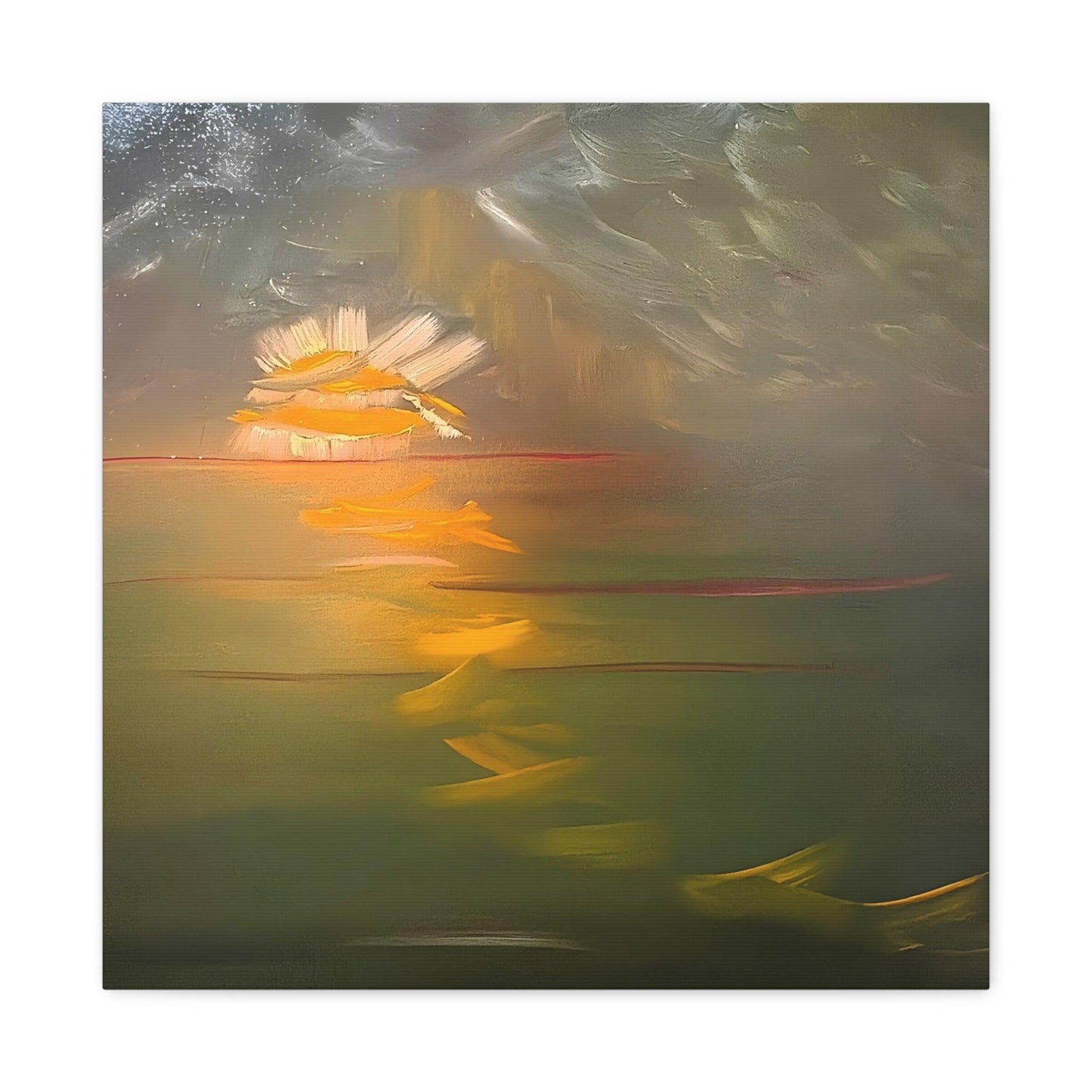 Calming Abstract Painting No.300 - Canvas Print - Katya Montes Art - Katya Montes Art