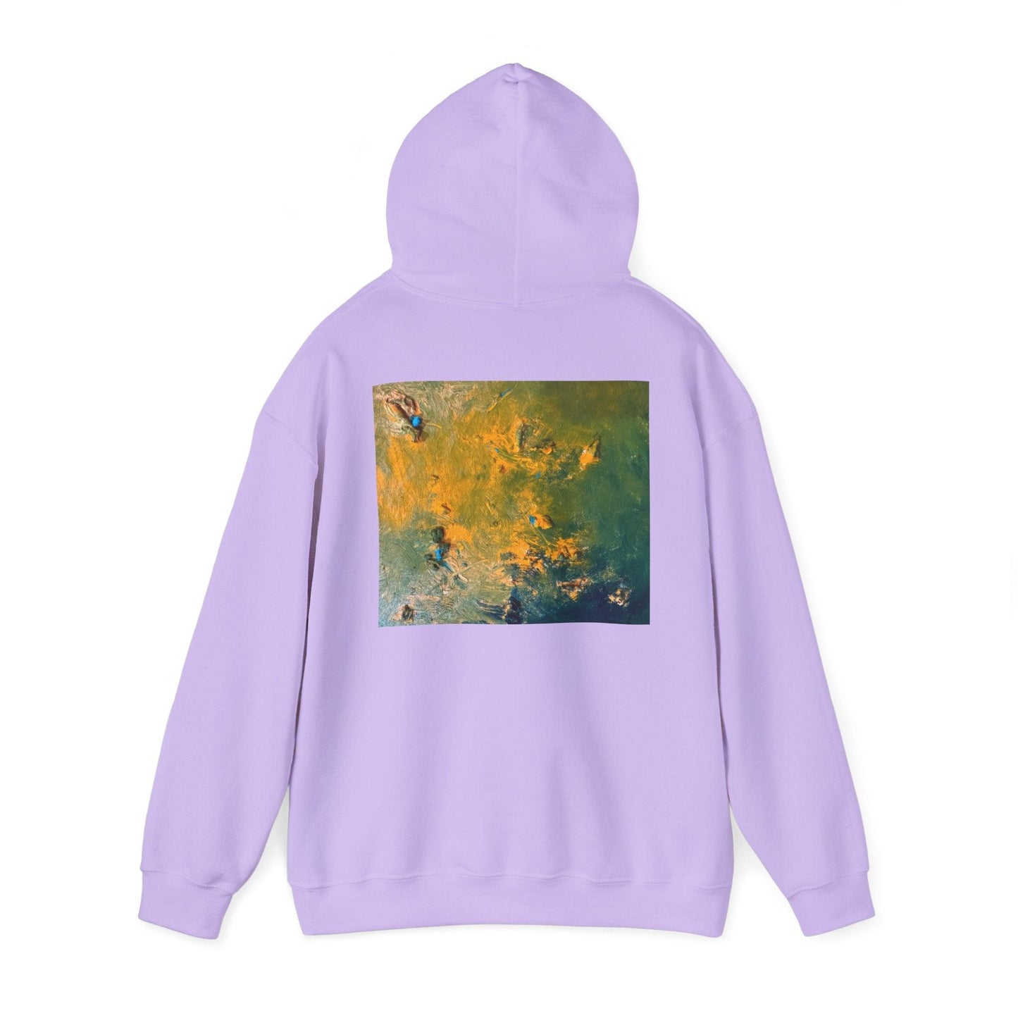 Abstract Painting Hooded Sweatshirt by Katya Montes - Katya Montes Art