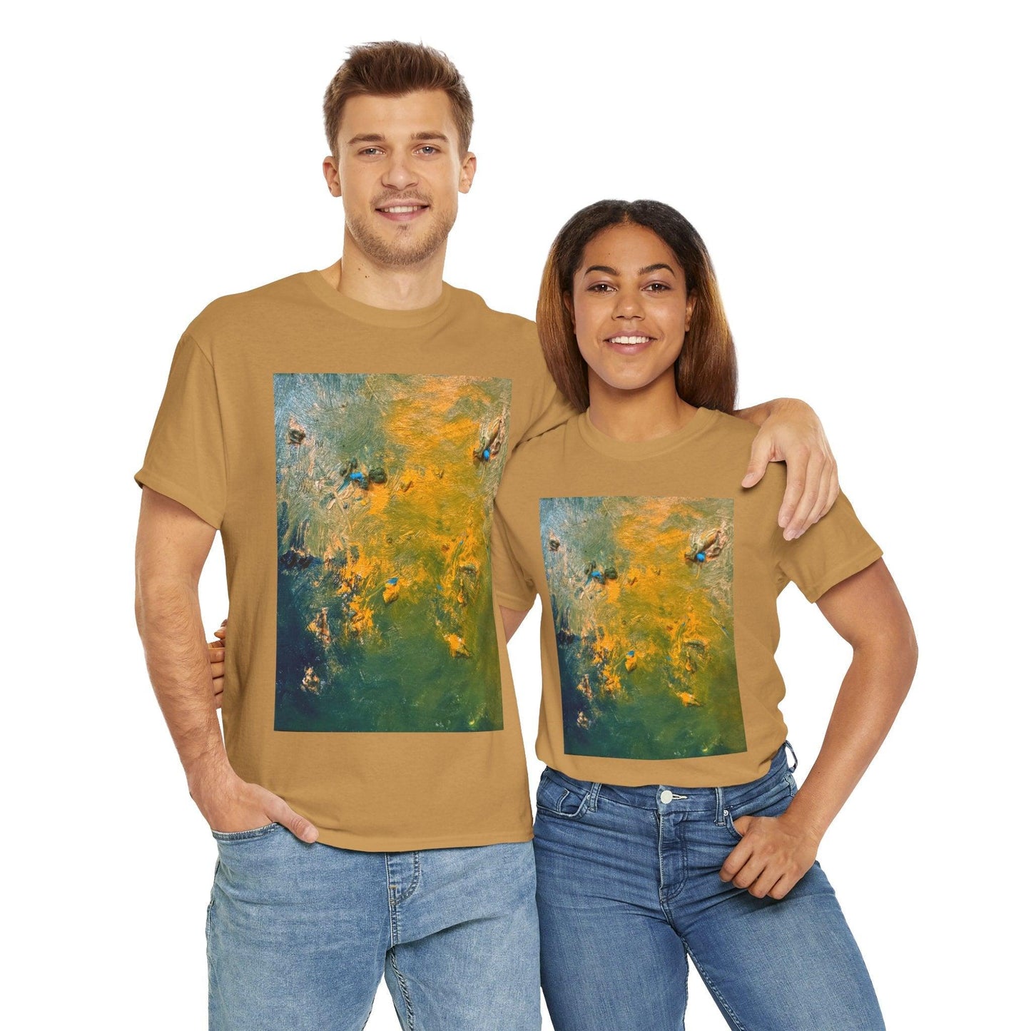 Abstract Art T-Shirt by Katya Montes - Katya Montes Art