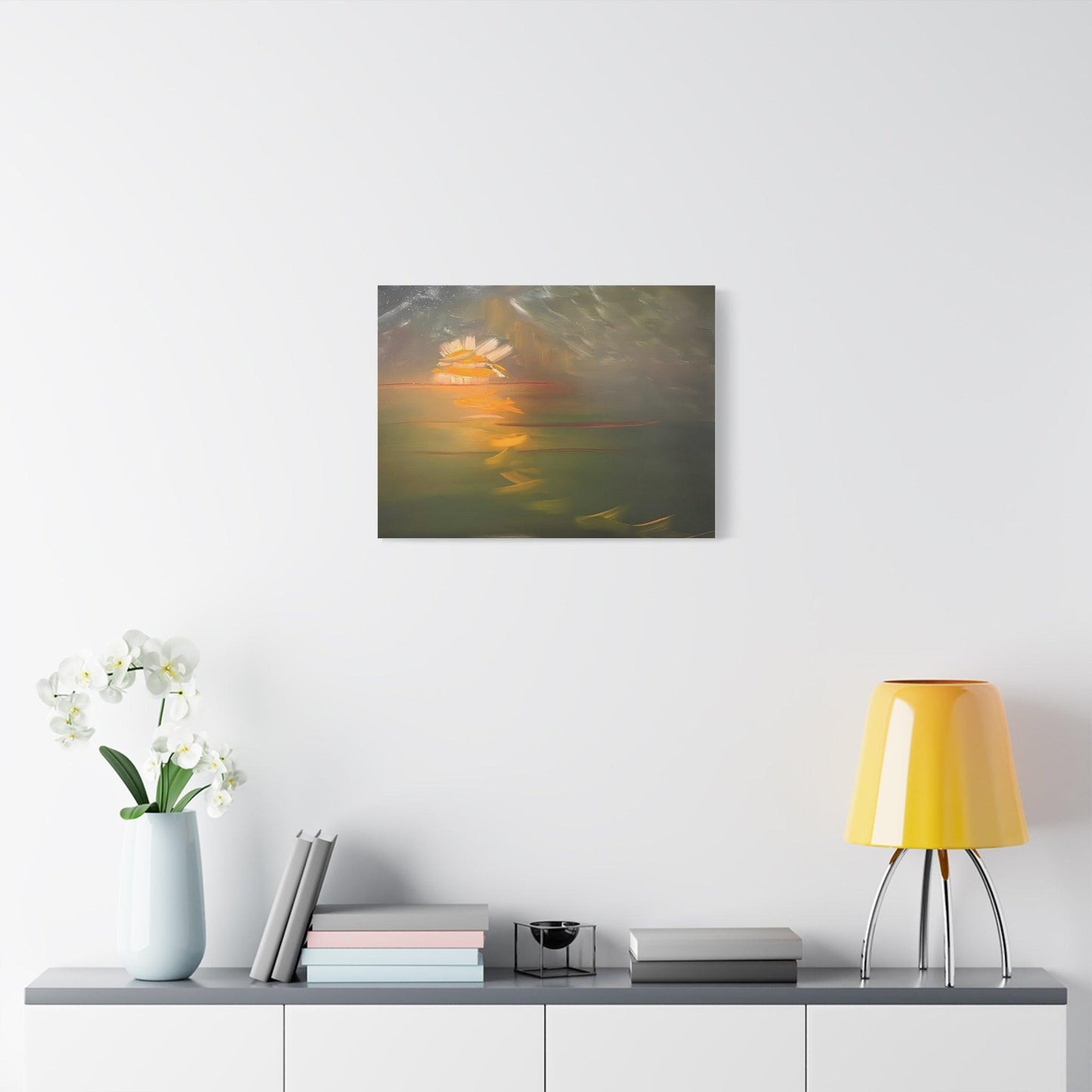 Calming Abstract Painting No.300 - Canvas Print - Katya Montes Art - Katya Montes Art