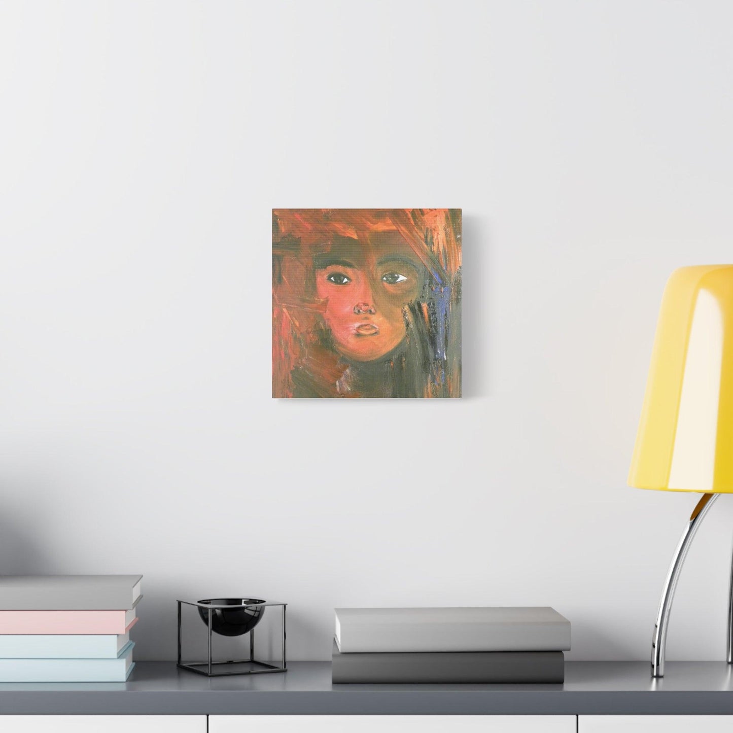 Emergence - Portrait Expressionism - Canvas Print - Katya Montes Art