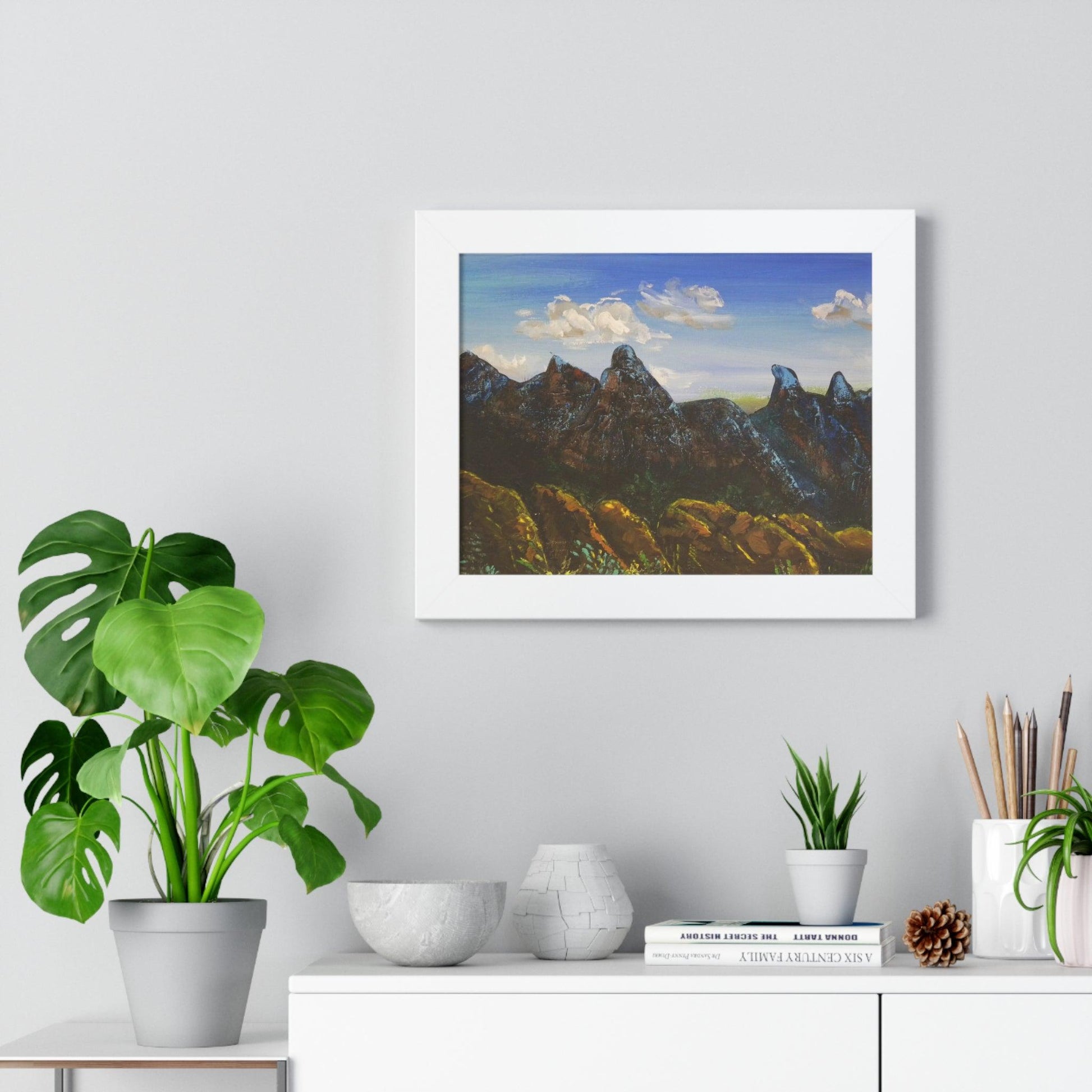 Hawaiian Volcano Rocks Poster - Katya Montes Art