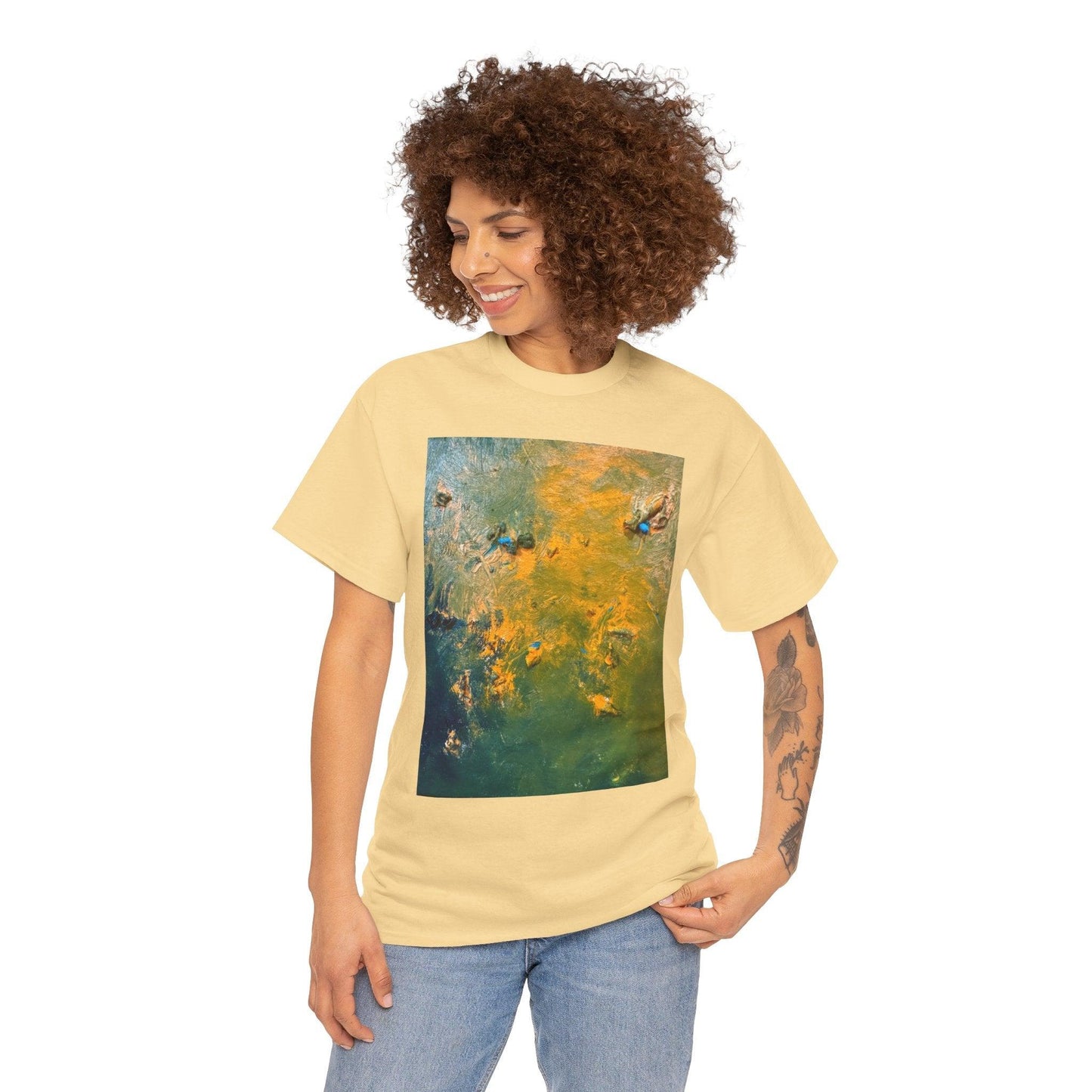 Abstract Art T-Shirt by Katya Montes - Katya Montes Art