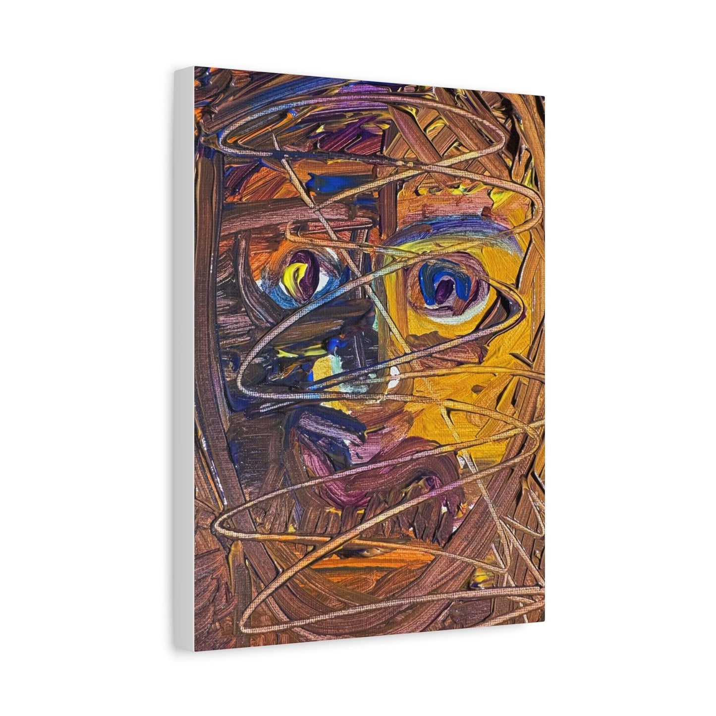 Canvas Print - Autumn Portrait - Expressionism - Katya Montes Art