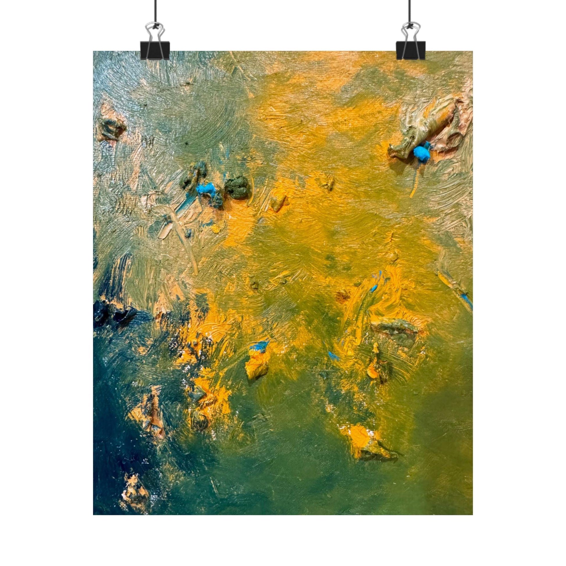 Vertical Posters - Abstract Painting Print by Katya Montes - Katya Montes Art