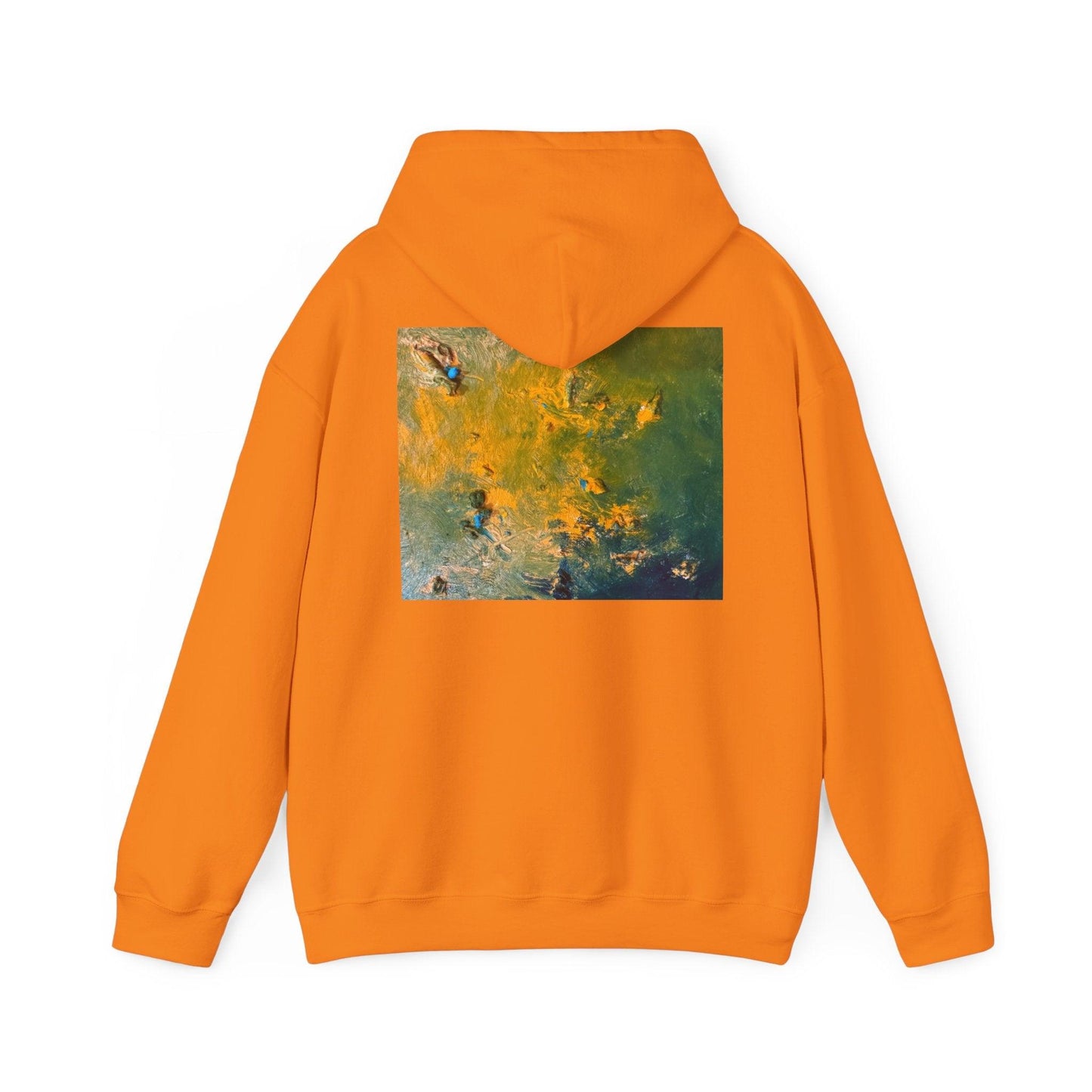 Abstract Painting Hooded Sweatshirt by Katya Montes - Katya Montes Art