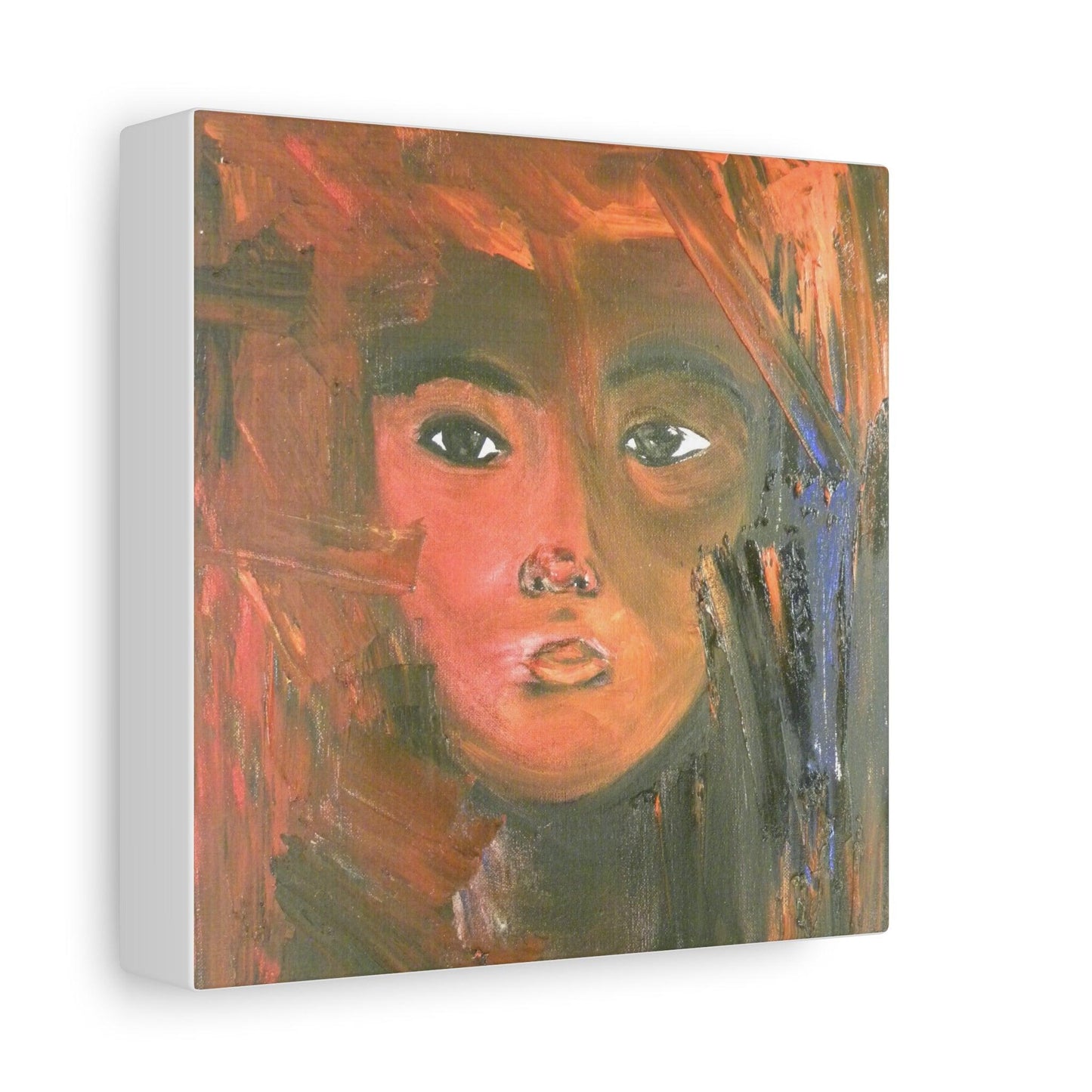 Emergence - Portrait Expressionism - Canvas Print - Katya Montes Art