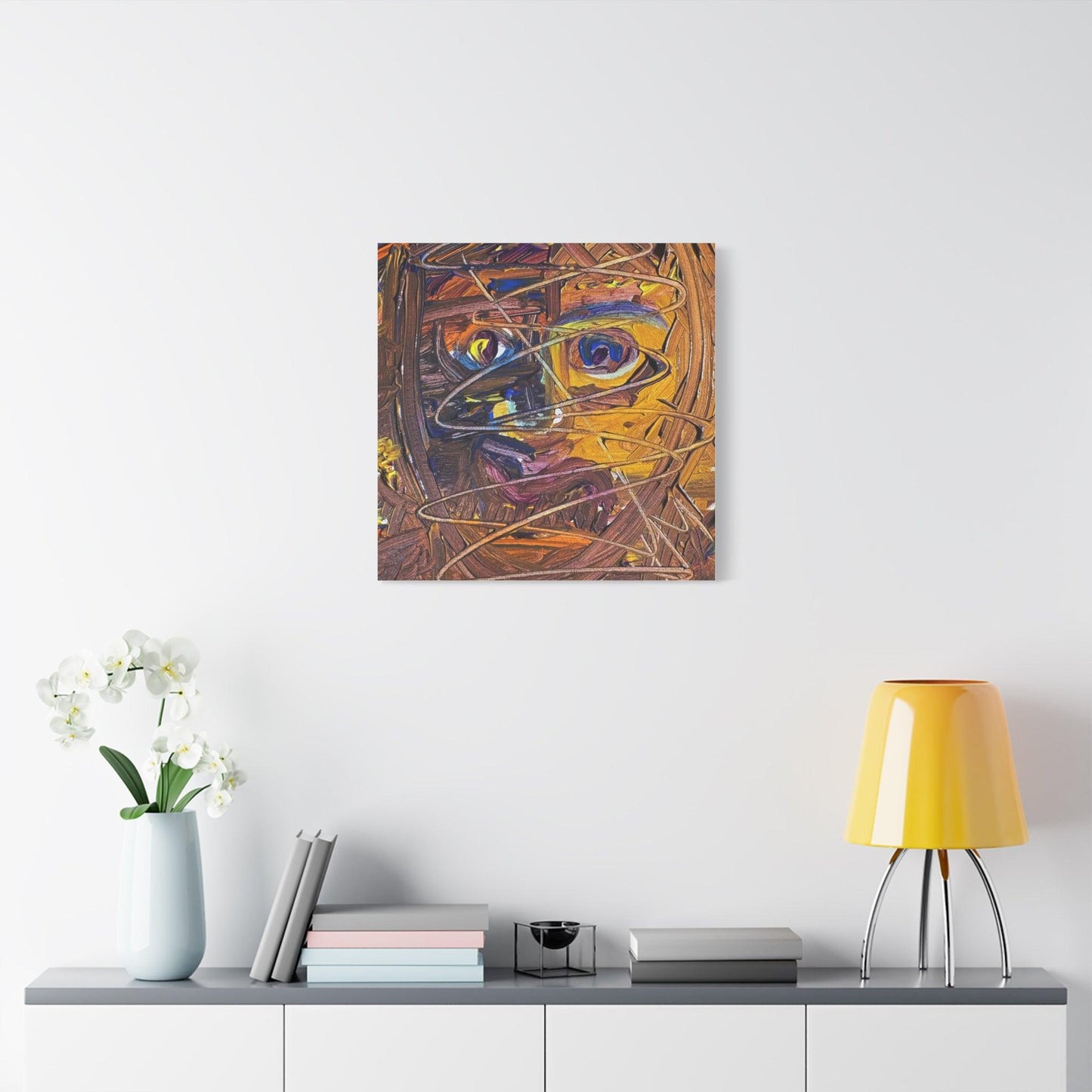 Canvas Print - Autumn Portrait - Expressionism - Katya Montes Art