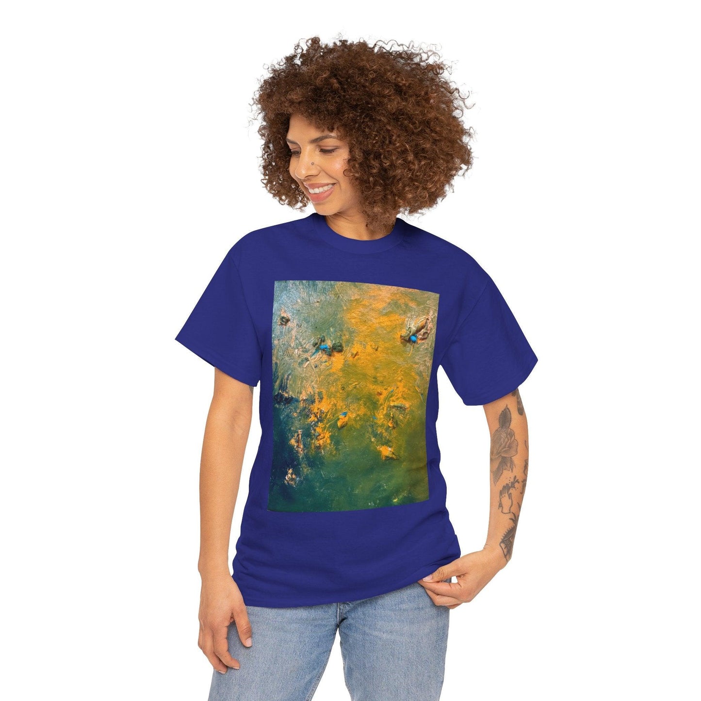 Abstract Art T-Shirt by Katya Montes - Katya Montes Art