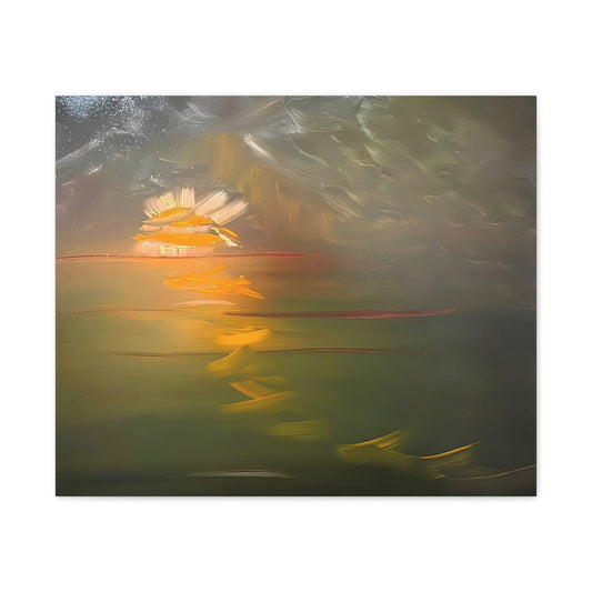 Calming Abstract Painting No.300 - Canvas Print - Katya Montes Art - Katya Montes Art