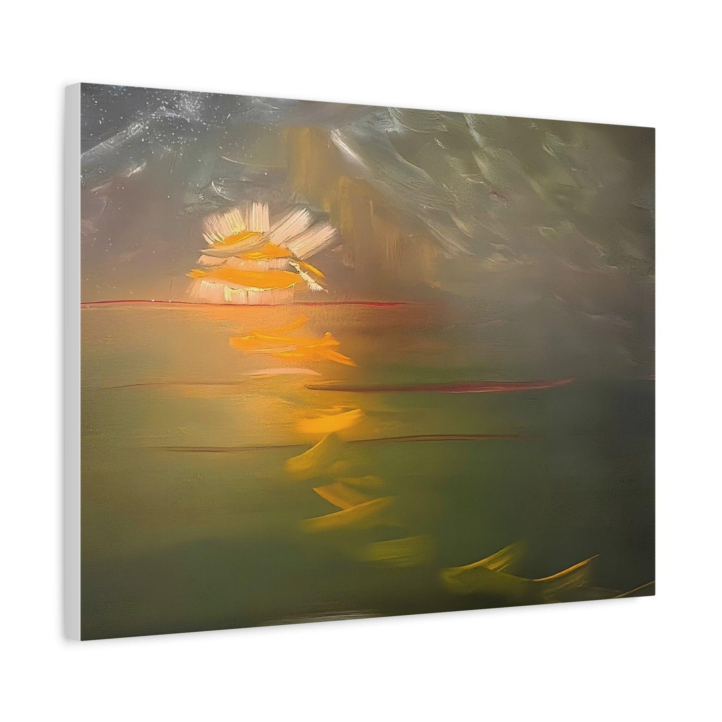 Calming Abstract Painting No.300 - Canvas Print - Katya Montes Art - Katya Montes Art