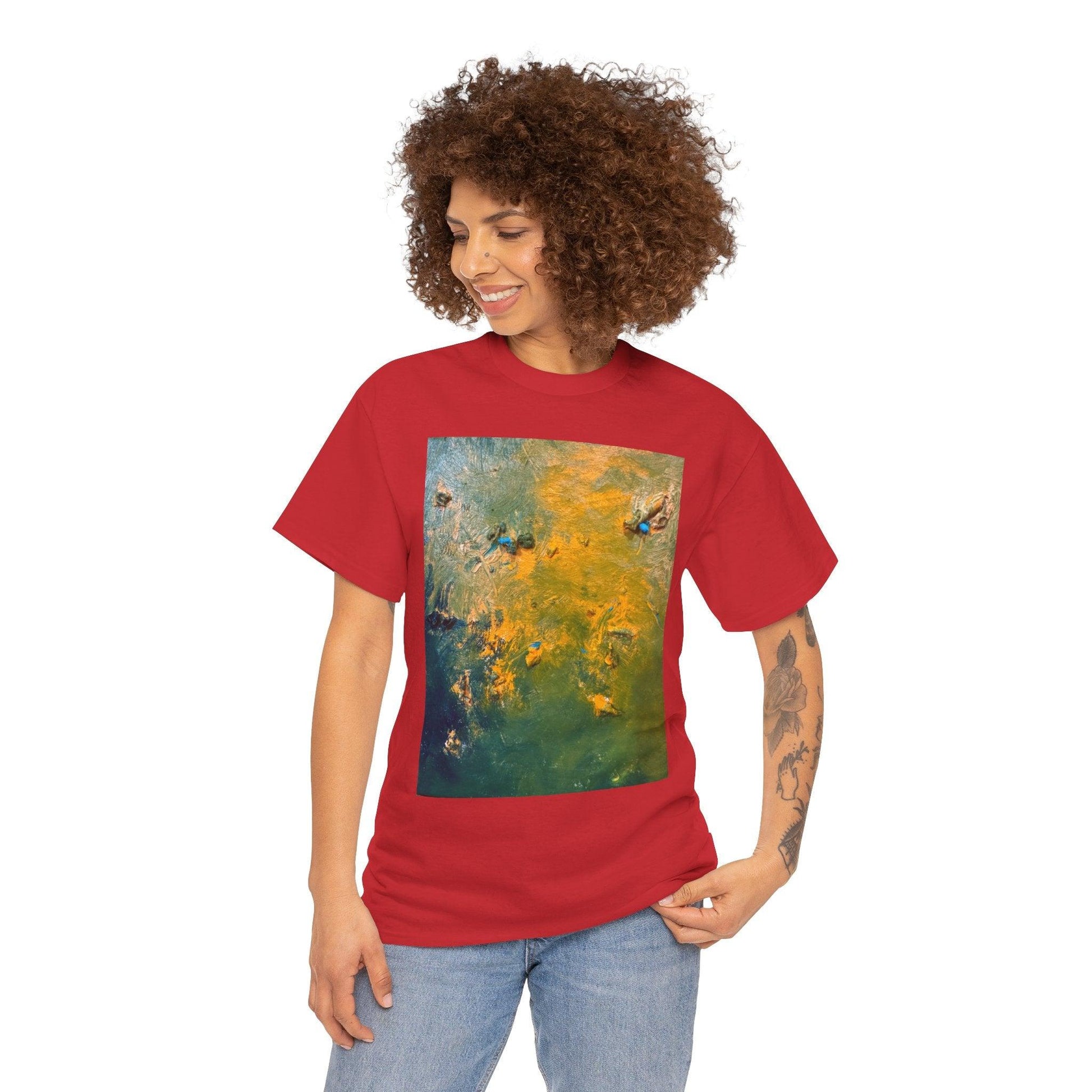 Abstract Art T-Shirt by Katya Montes - Katya Montes Art