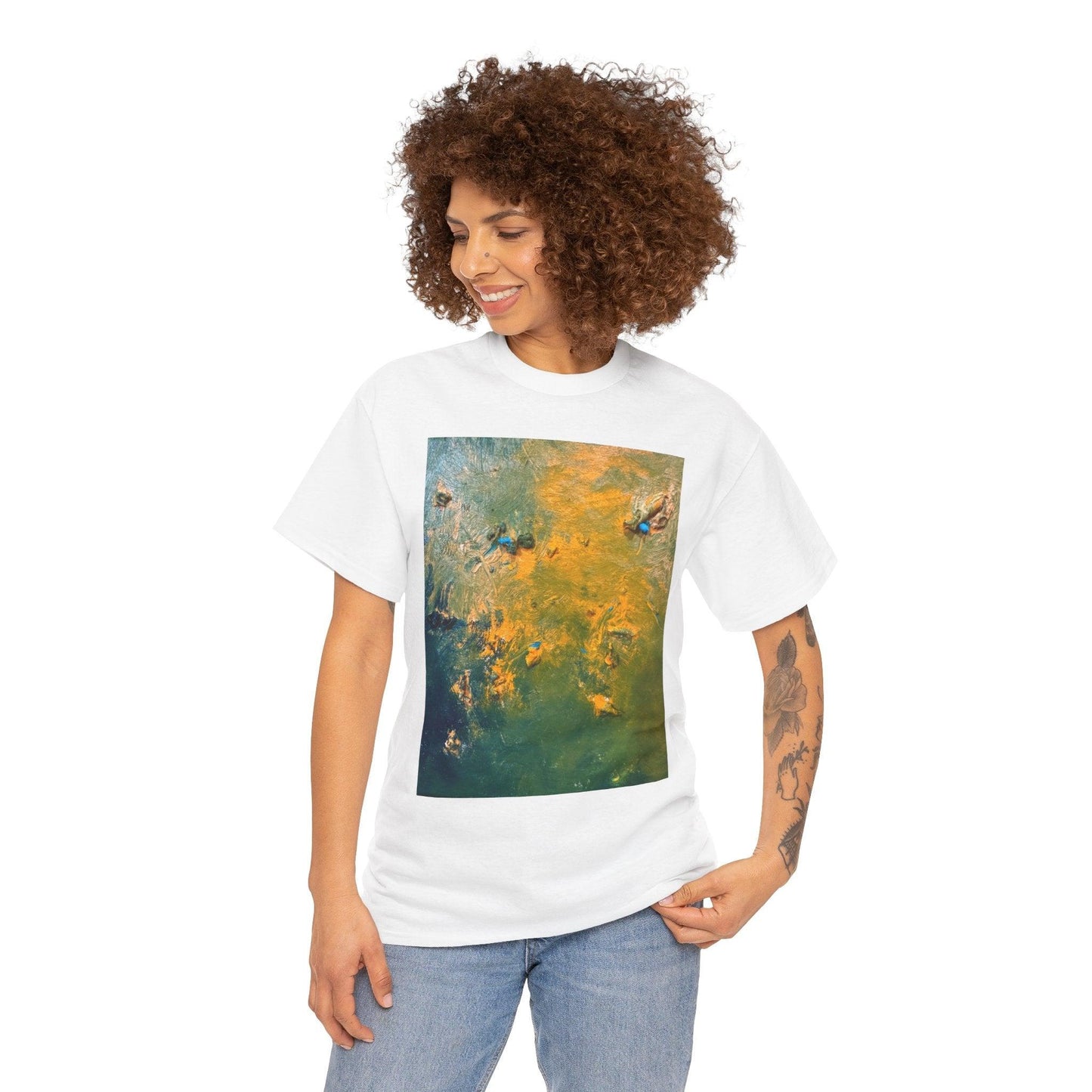 Abstract Art T-Shirt by Katya Montes - Katya Montes Art