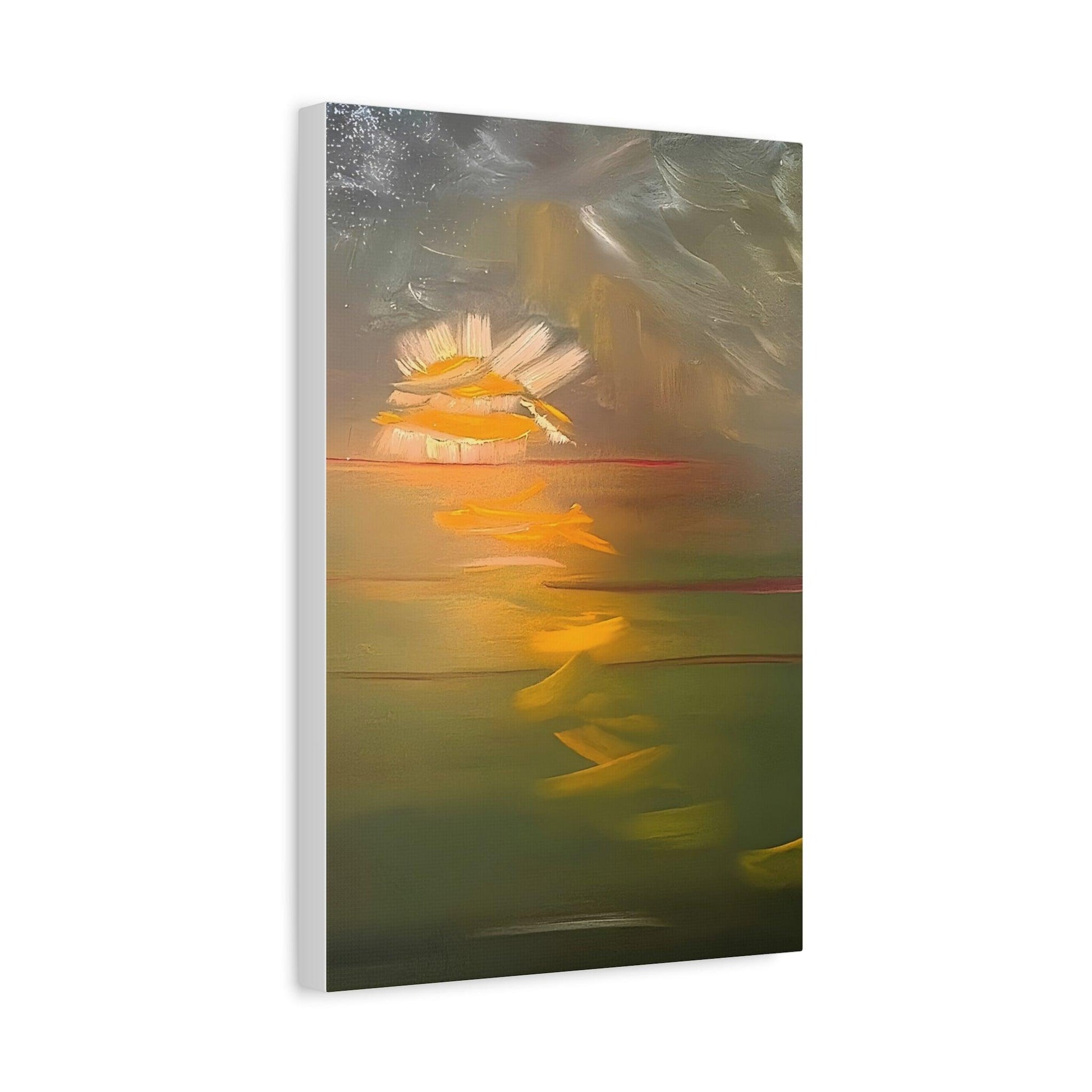 Calming Abstract Painting No.300 - Canvas Print - Katya Montes Art - Katya Montes Art